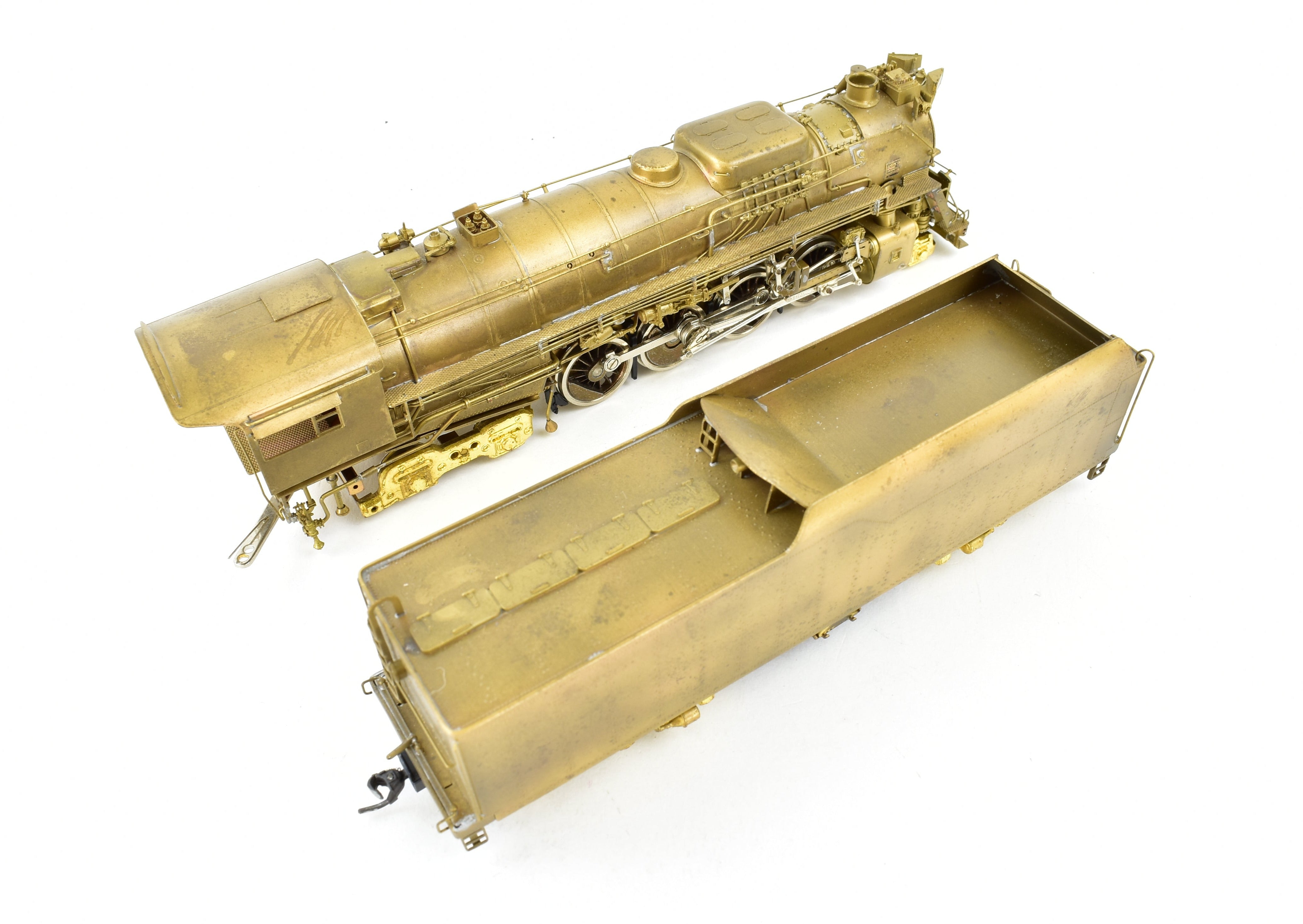 HO Scale Brass Pacific Fast Mail (PFM) Model Train - United C&O - Chesapeake & Ohio 2-8-4 Kanawha Locomotive