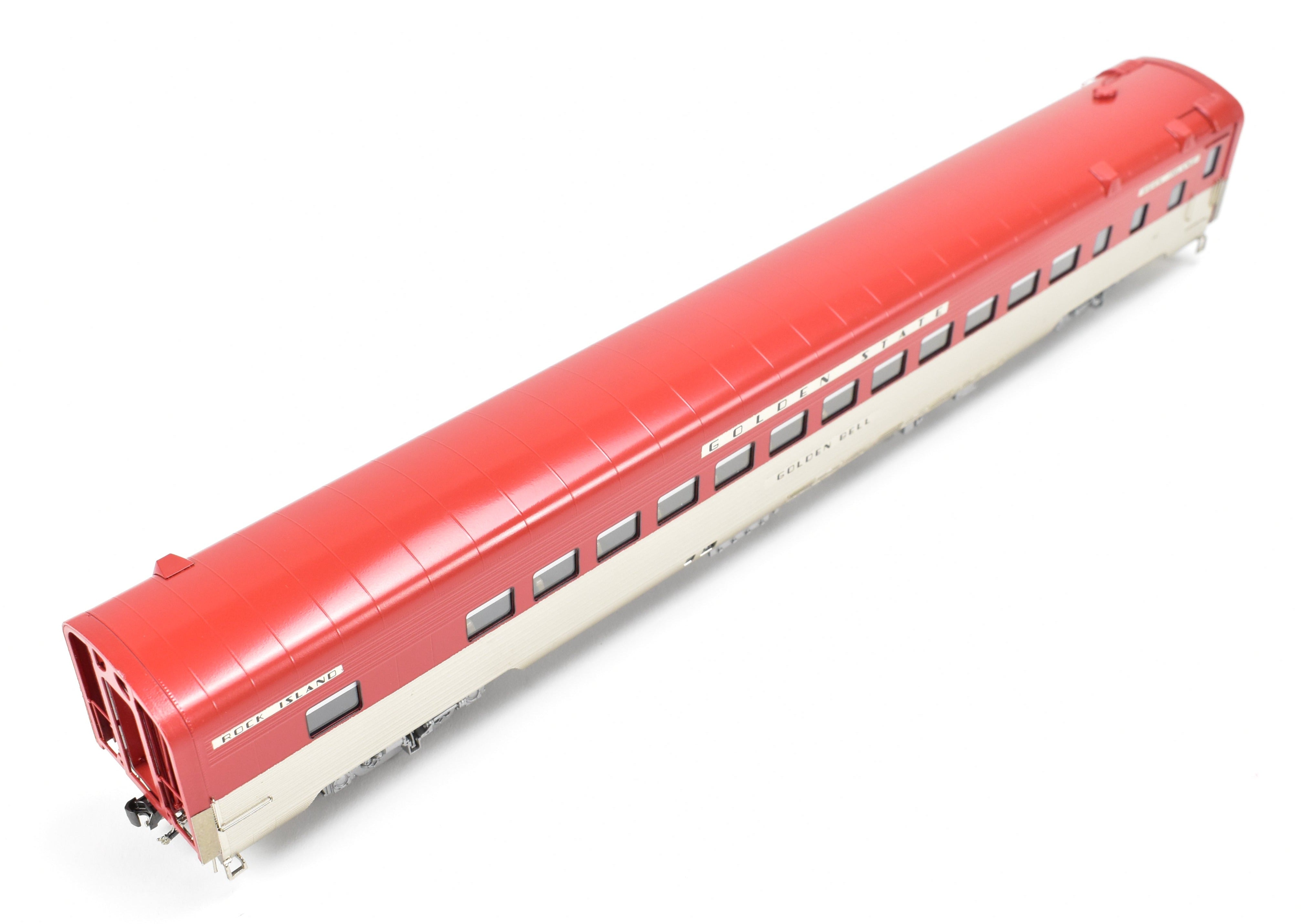 HO Scale Brass Challenger Imports CRI&P/SP 10-Car Passenger Train Set Factory Painted - Incomplete, Rock Island and Southern Pacific Golden State Edition