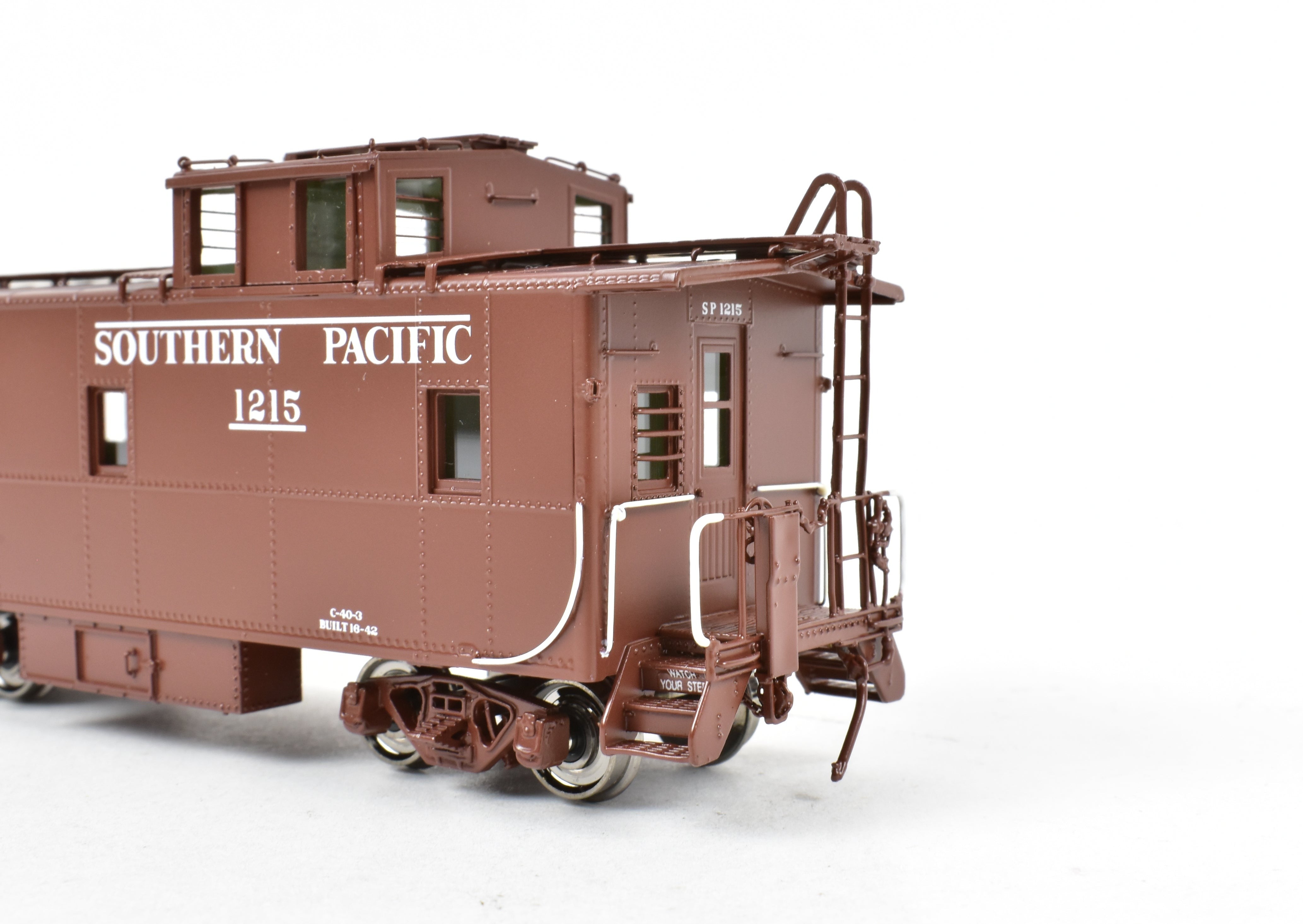 HO Scale Brass Challenger Imports Southern Pacific C-40-3 Caboose No. 1215