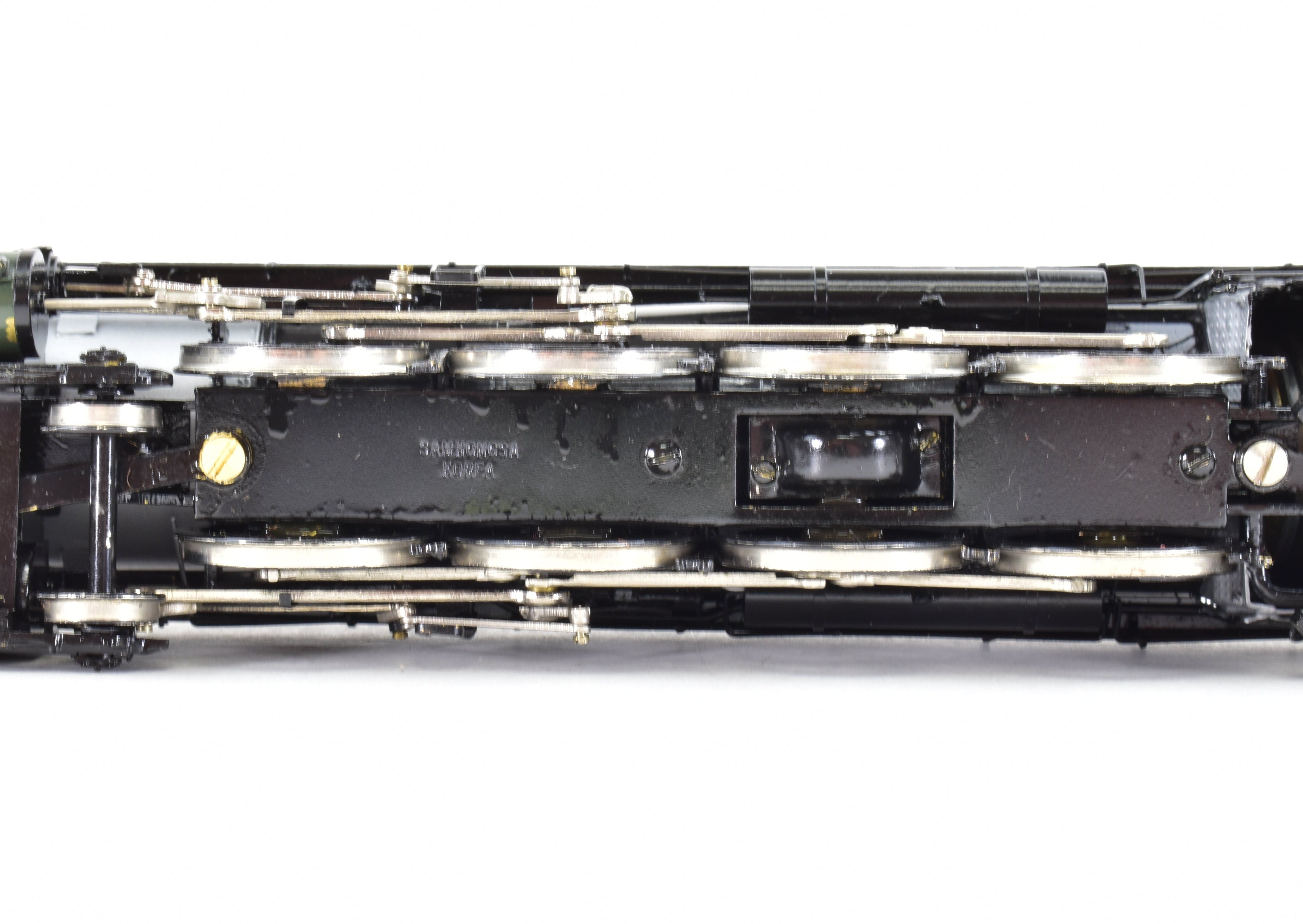 HO Scale Brass Model Train - Great Northern S-2 4-8-4 Professionally Painted in Glacier Park Scheme by Westside Model Co. GN