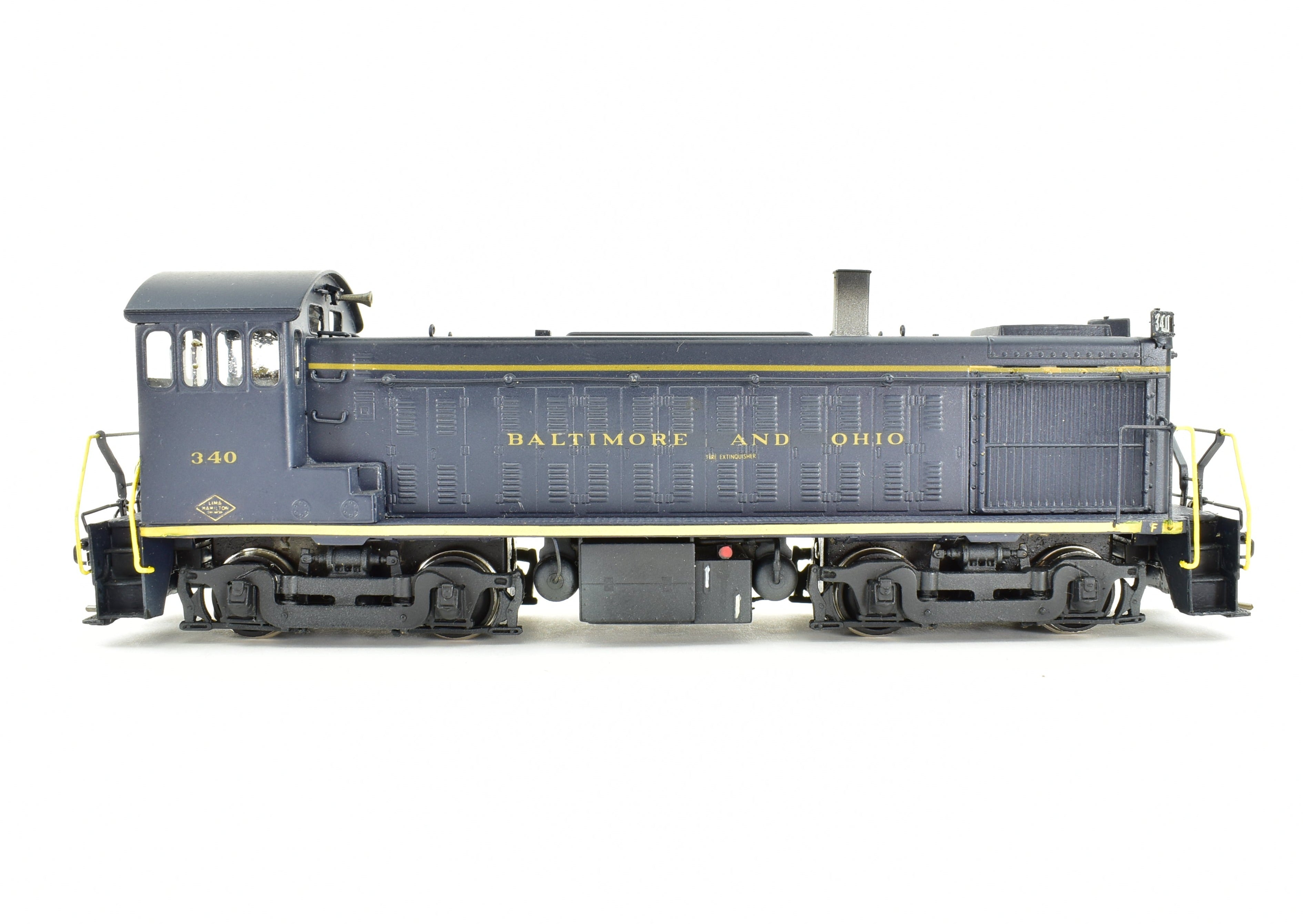 Custom Painted HO Brass Alco B&O - Baltimore & Ohio Lima - Hamilton Switcher Model