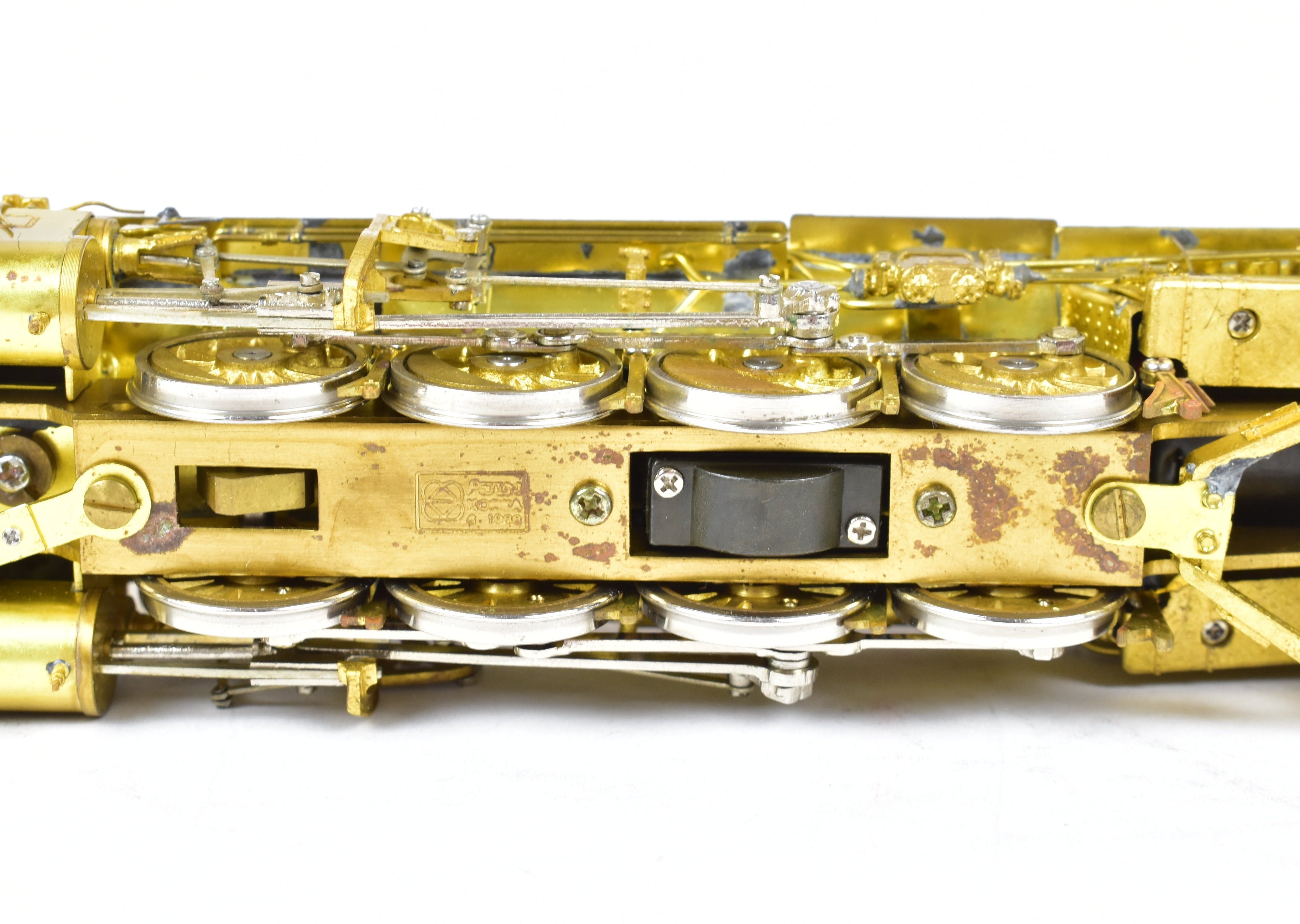 HO Brass OMI - Overland Models NYC/P&LE Pittsburg & Lake Erie H-10b 2-8-2 High - Quality Model