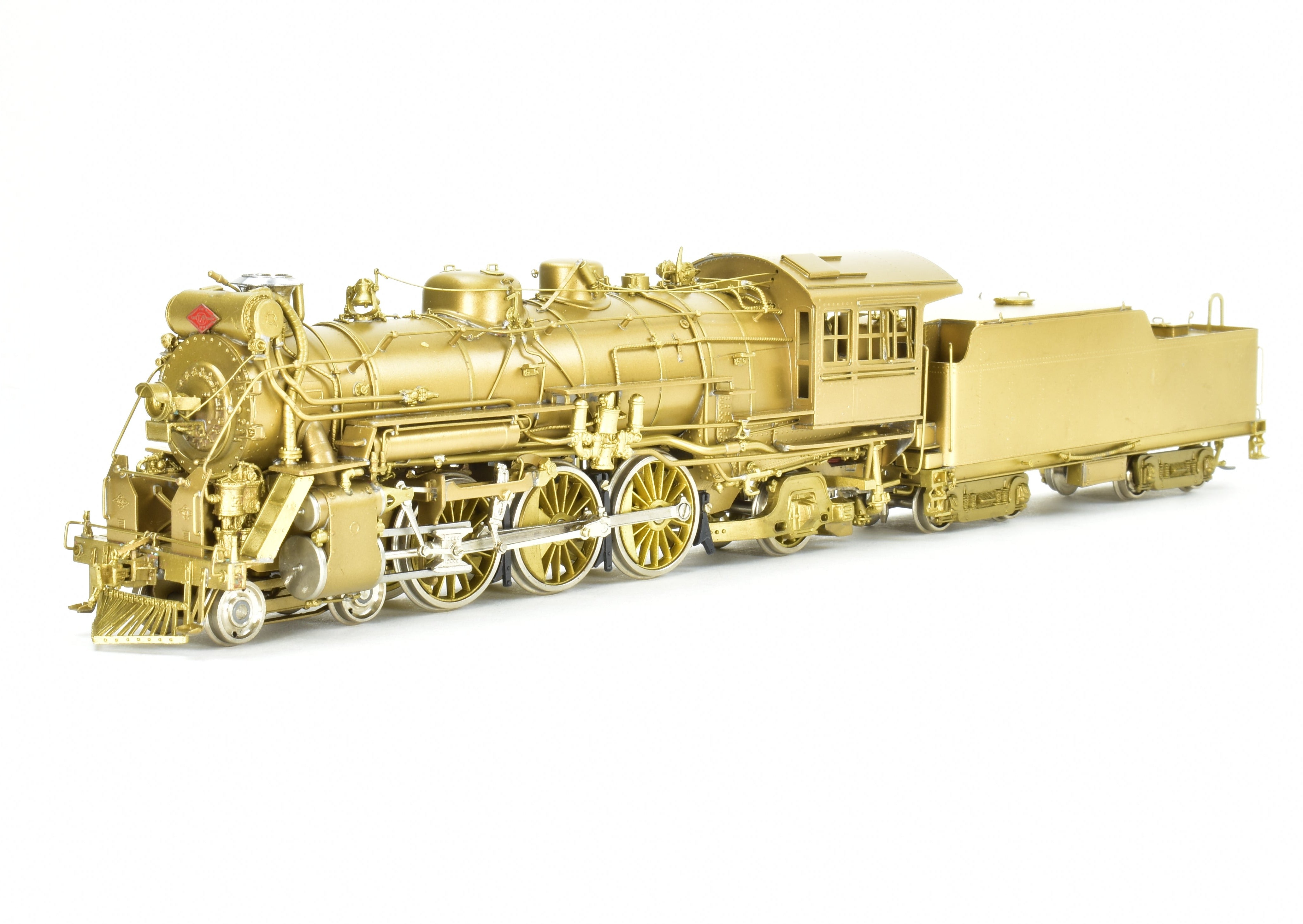 HO Scale Brass Hallmark Models Texas & Pacific 4-6-2 700 P-1-b Steam Locomotive Model