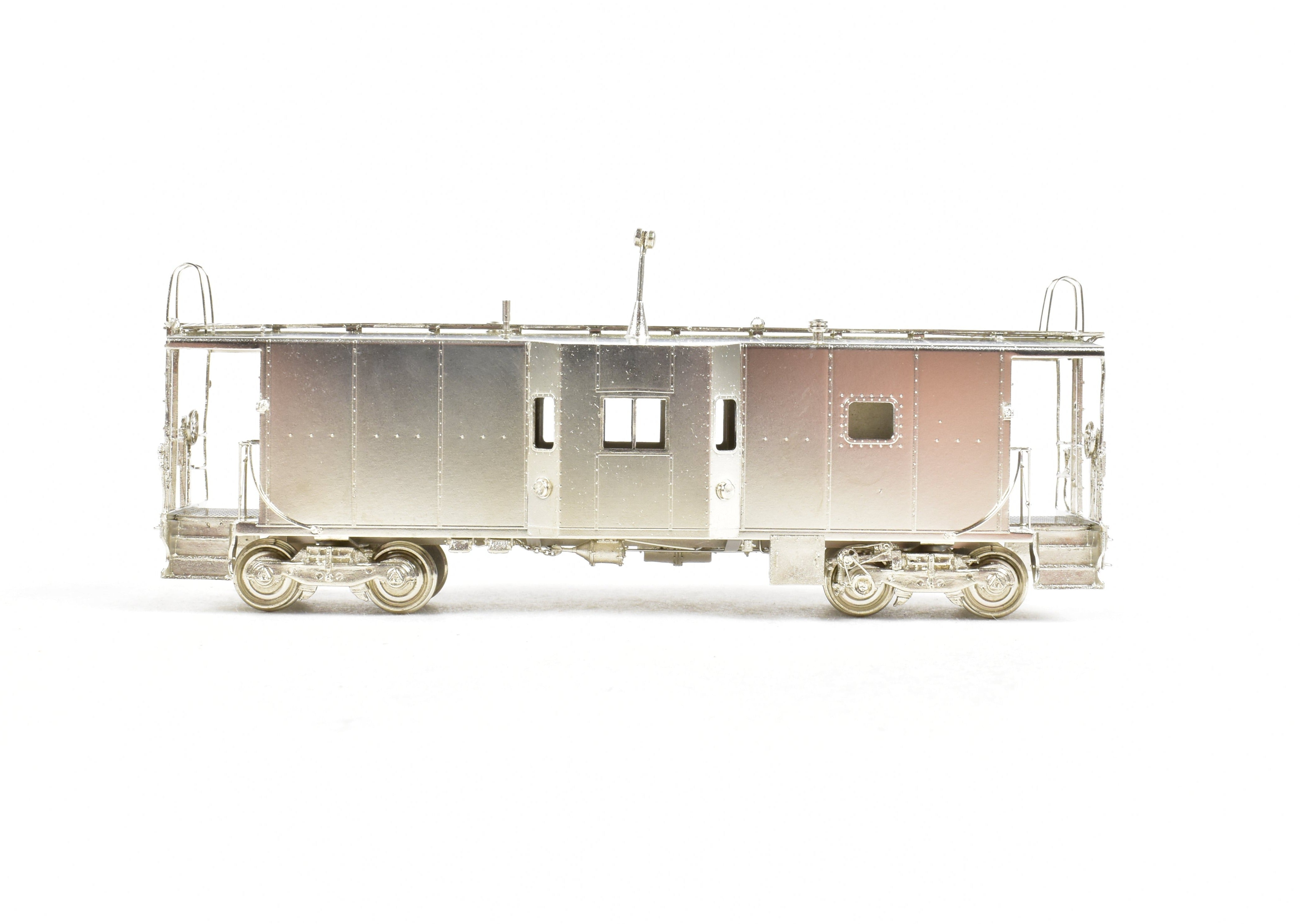HO Scale Brass OMI - Overland Models, Inc. KCS - Kansas City Southern Bay Window Caboose, Factory Plated, Numbers Ranging from #323 to #358