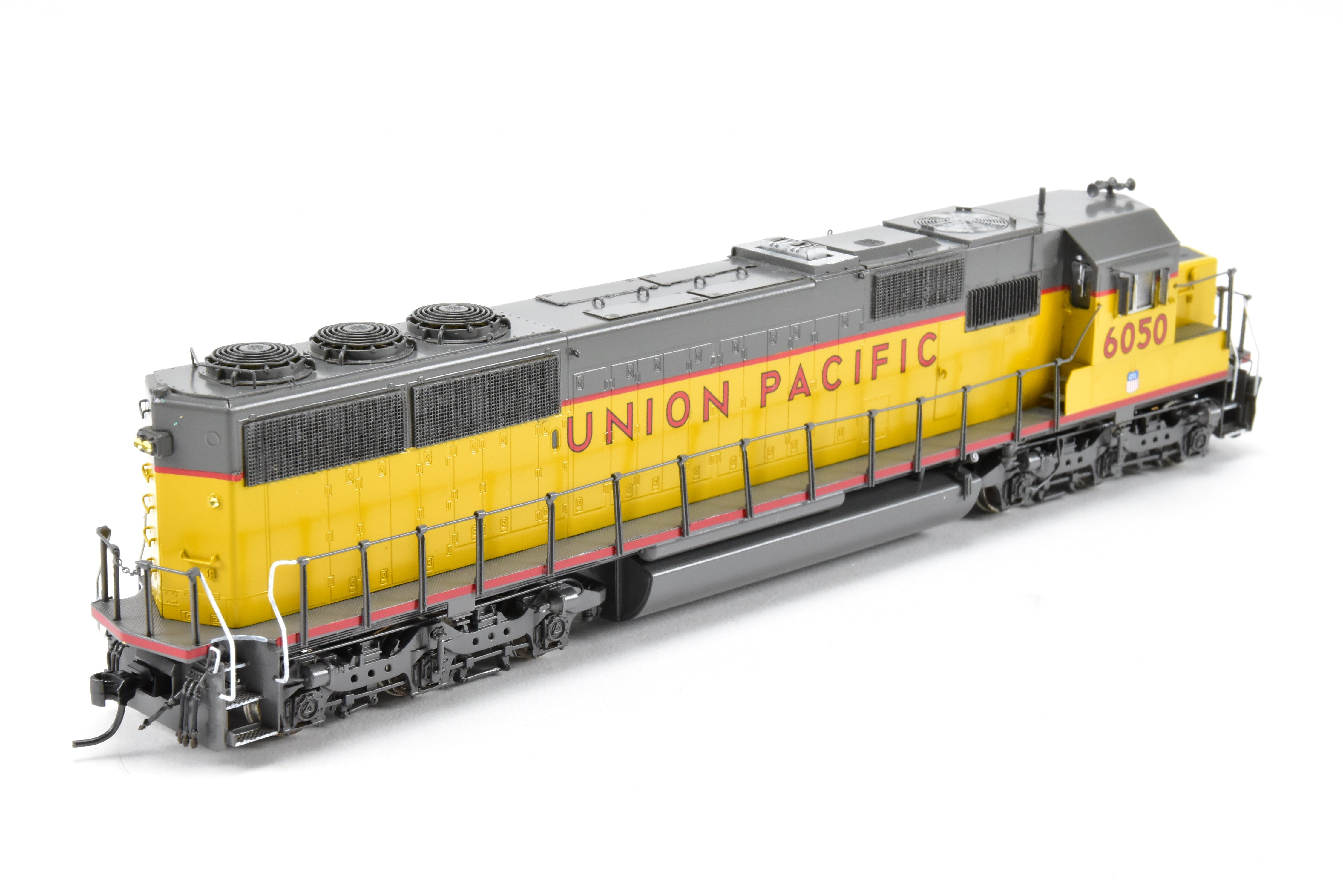 HO Scale Brass Union Pacific EMD SD60 Locomotive Model by Overland Models, Inc., Custom Painted with Road Number 6050