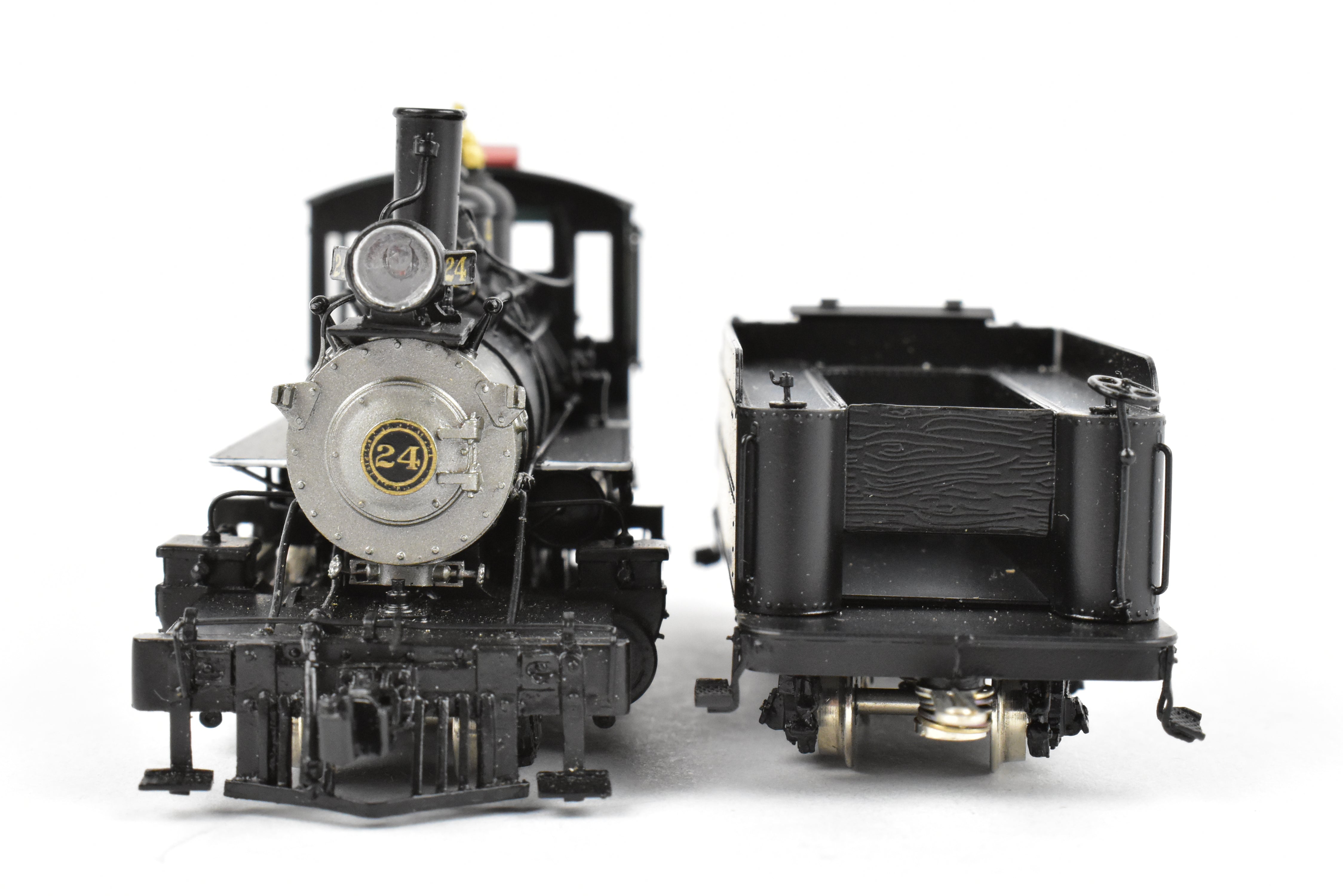 HOn30 Scale Brass Model Train & Trooper of Sandy River & Rangeley Lakes #24 2-6-2 FP - Ideal for Maine Narrow Gauge Enthusiasts