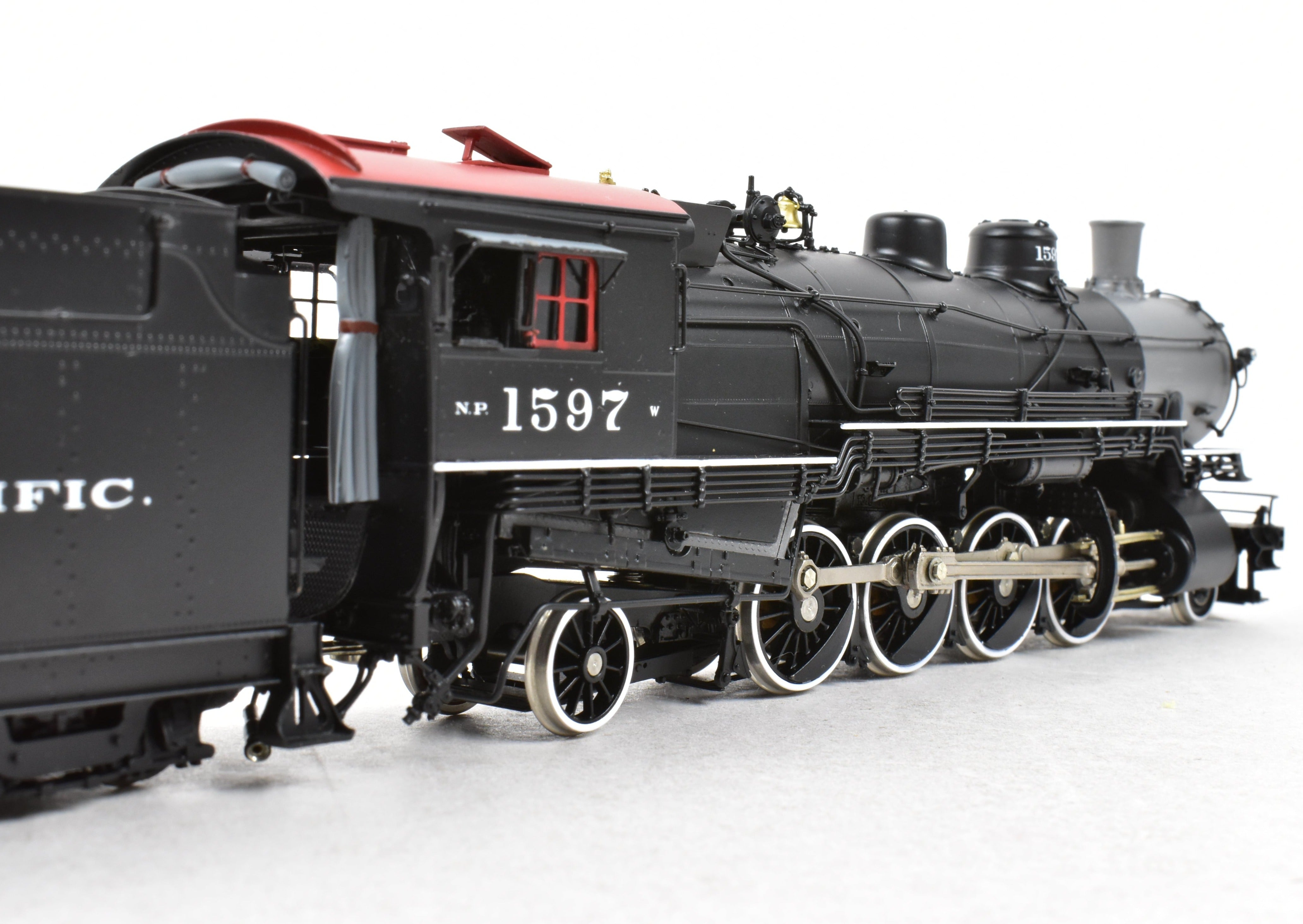 HO Scale Brass W&R Enterprises NP Northern Pacific Class W 2-8-2 Ver 1A Factory Painted #1597