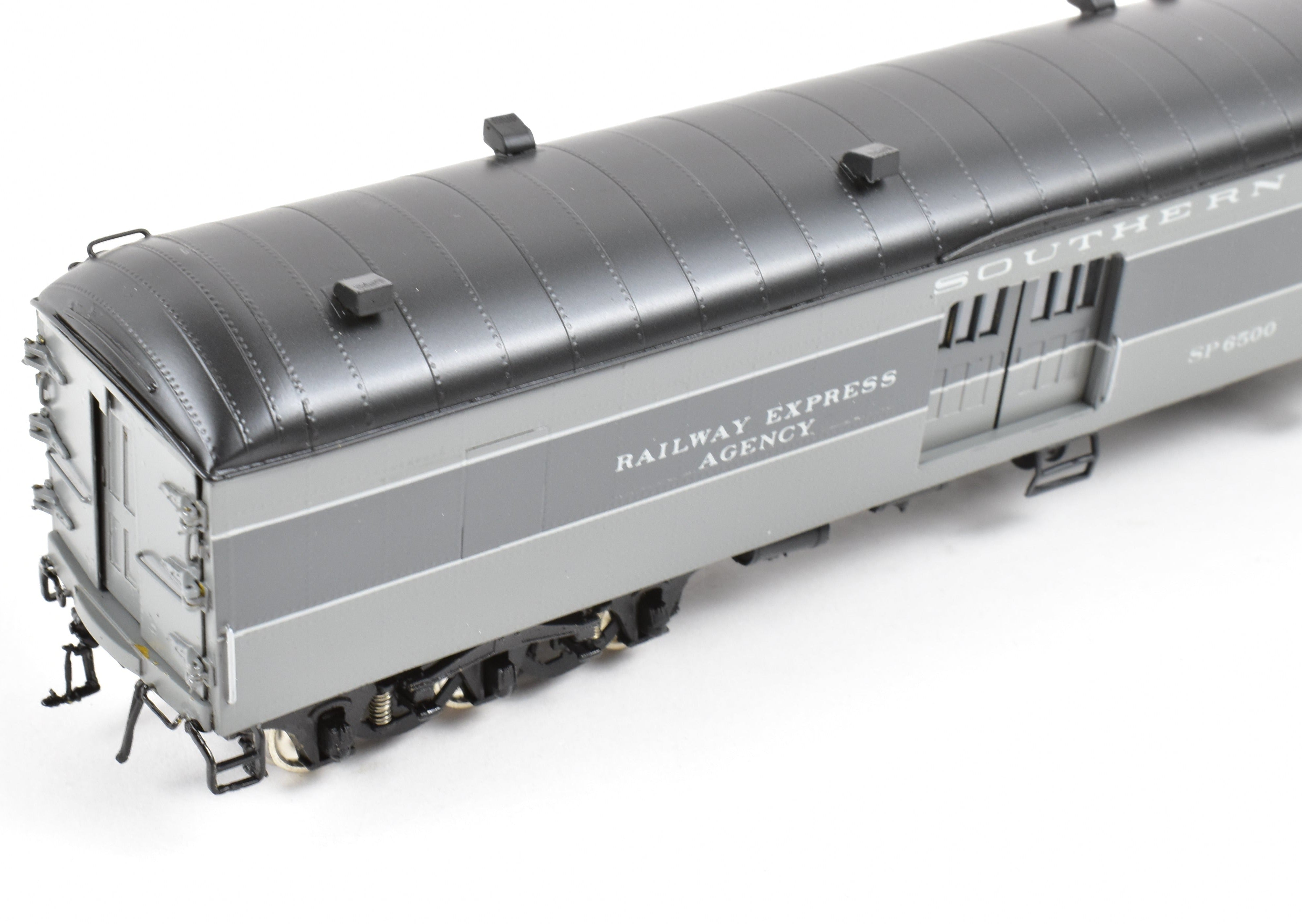 HO Scale Brass Model Train - Precision Scale Co. SP Southern Pacific Harriman Baggage/Auto Car 70 - BA - 5 FP No. 6500 for Model Train Enthusiasts