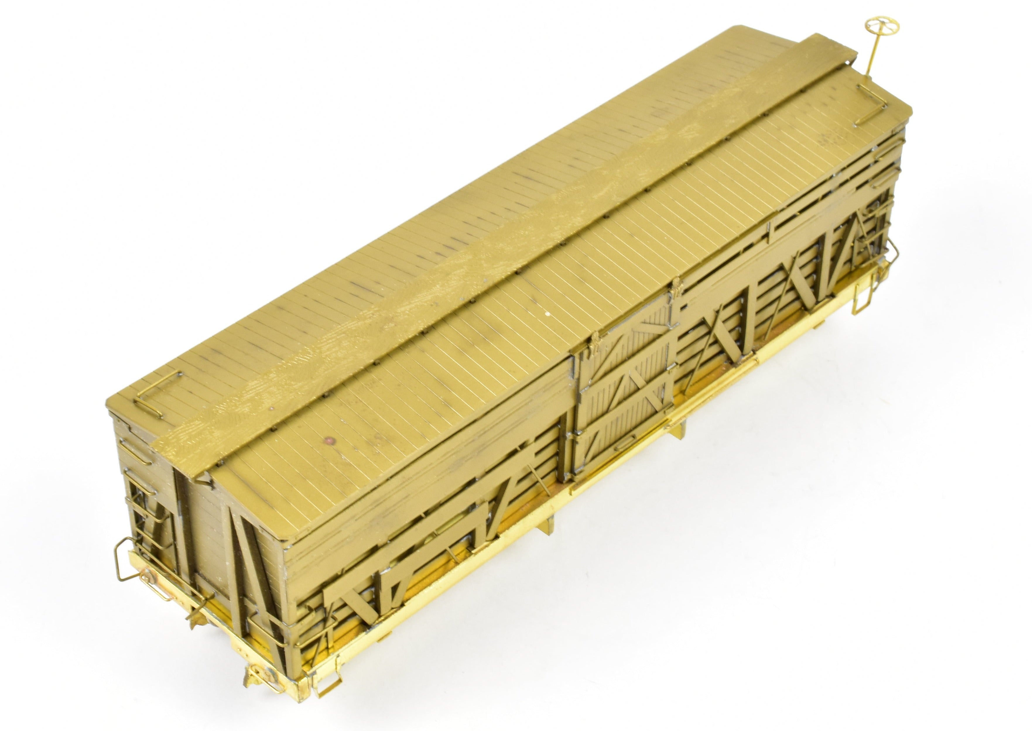 Empire Midland On3 Brass Denver & Rio Grande Western 30' Stock Car Model