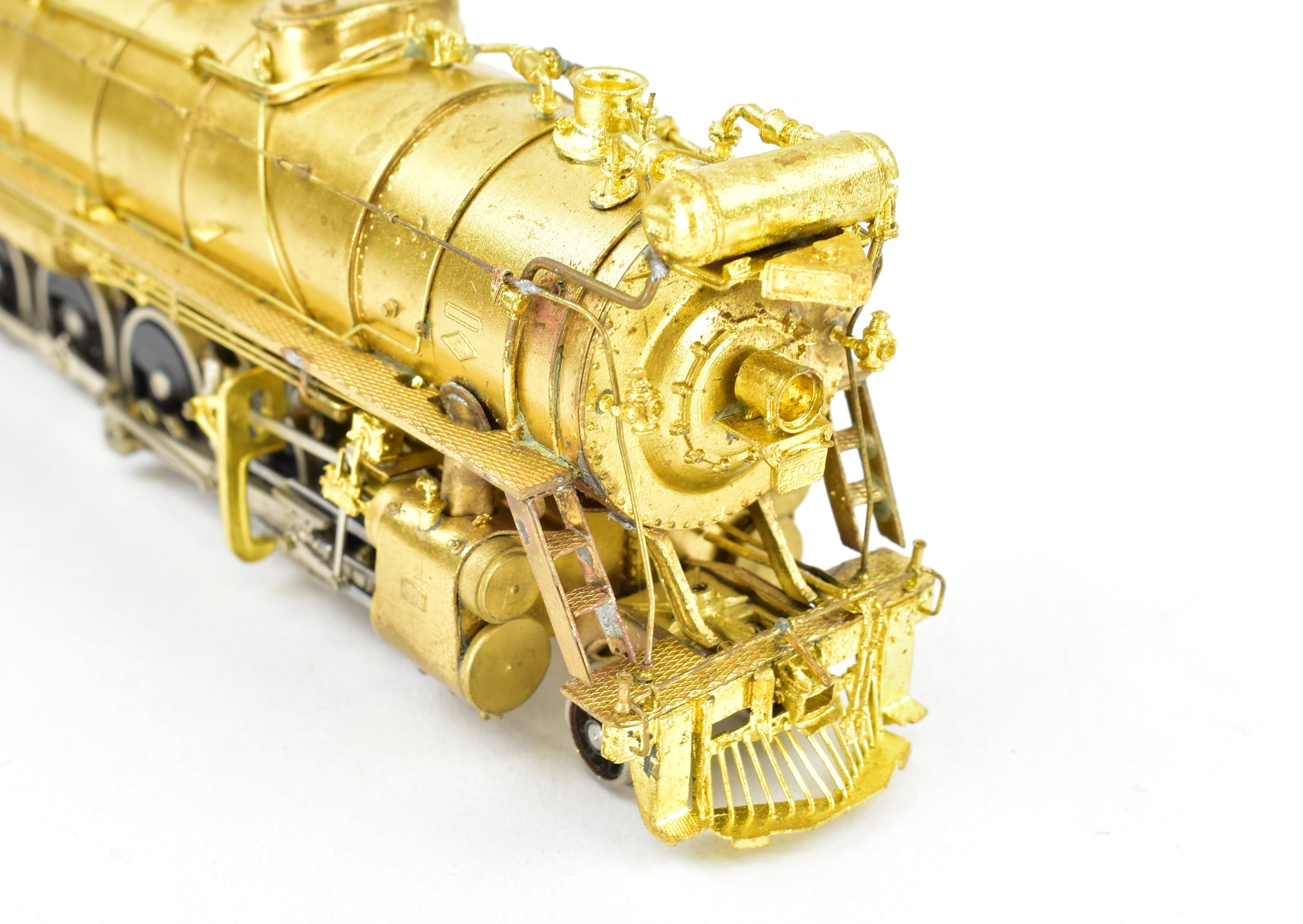 HO Scale Brass Model Train - Van Hobbies Canadian National Railway (CNR) 2-10-2 Class T-2a Locomotive #4100