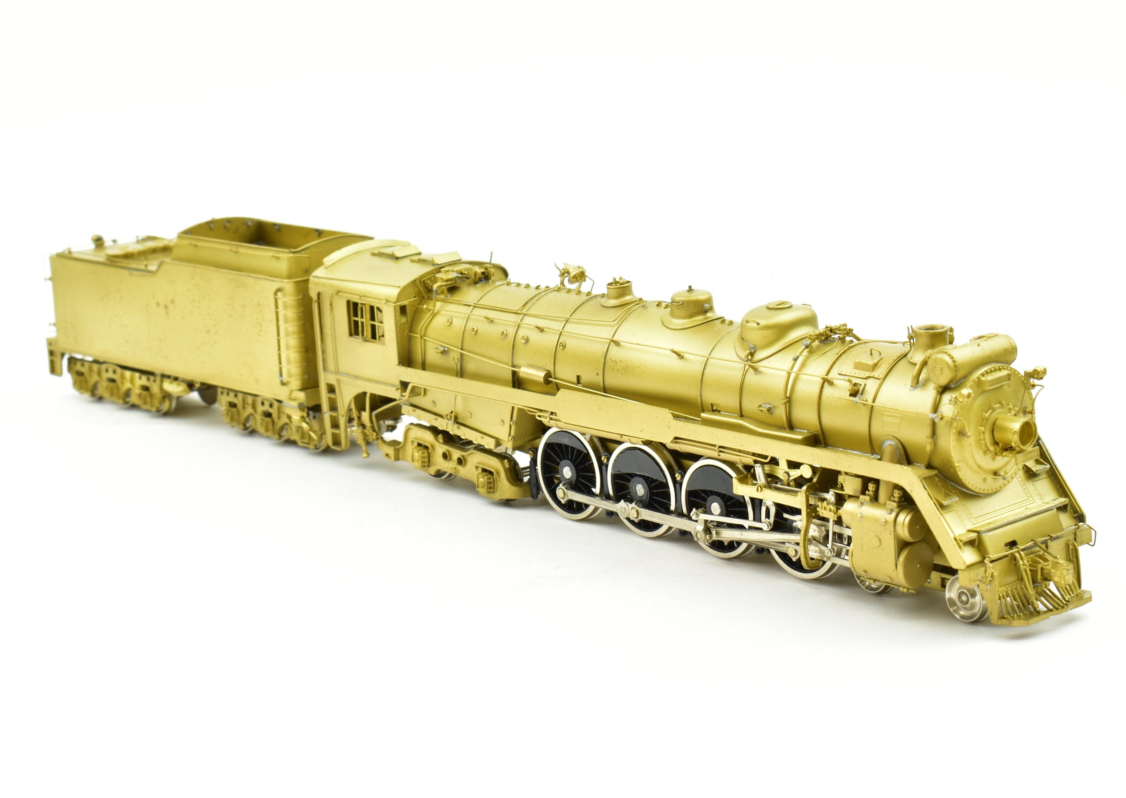 HO Scale Brass Model Train - Van Hobbies CPR Canadian Pacific Railway 3100 K - 1a 4 - 8 - 4 Steam Locomotive (As - Is Condition)
