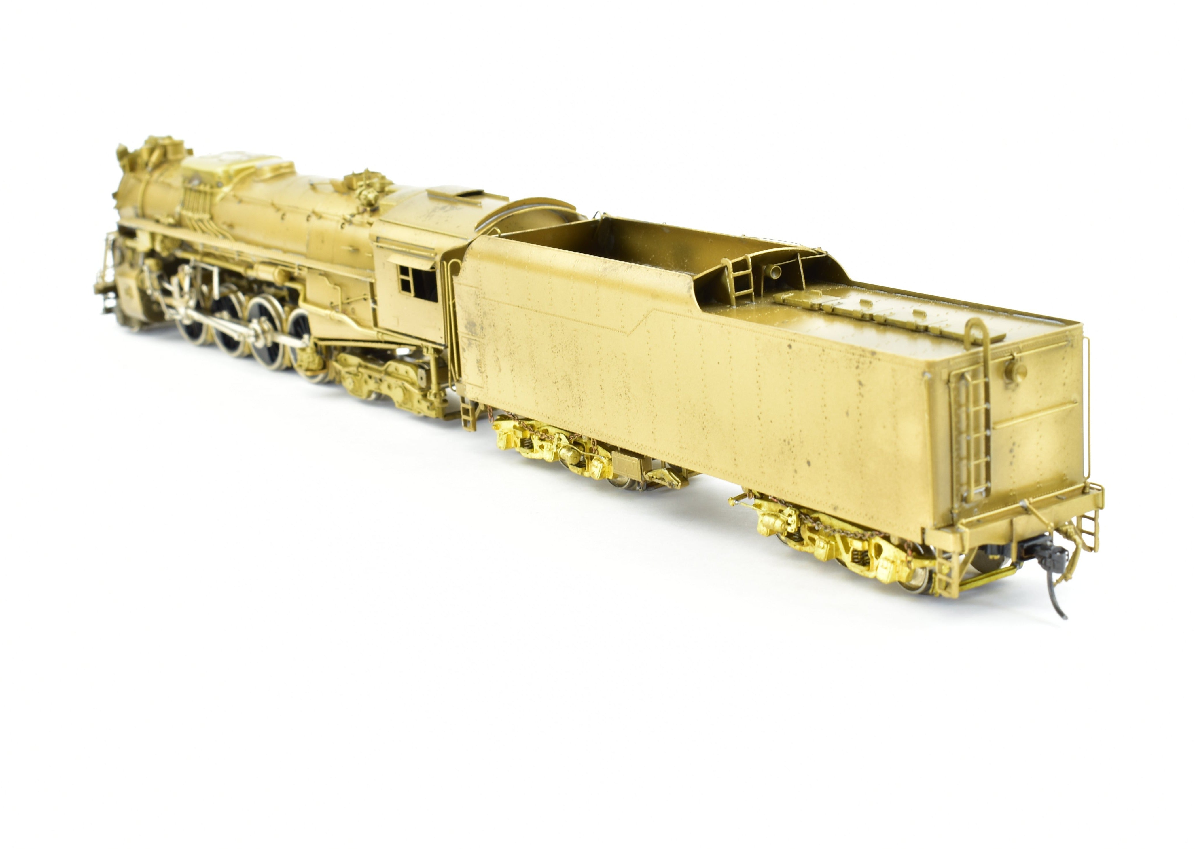 High - Quality HO Scale Brass Pacific Fast Mail (PFM) Model Train - United C&O, Chesapeake & Ohio 2 - 8 - 4 Alco Kanawha, 1977 Edition