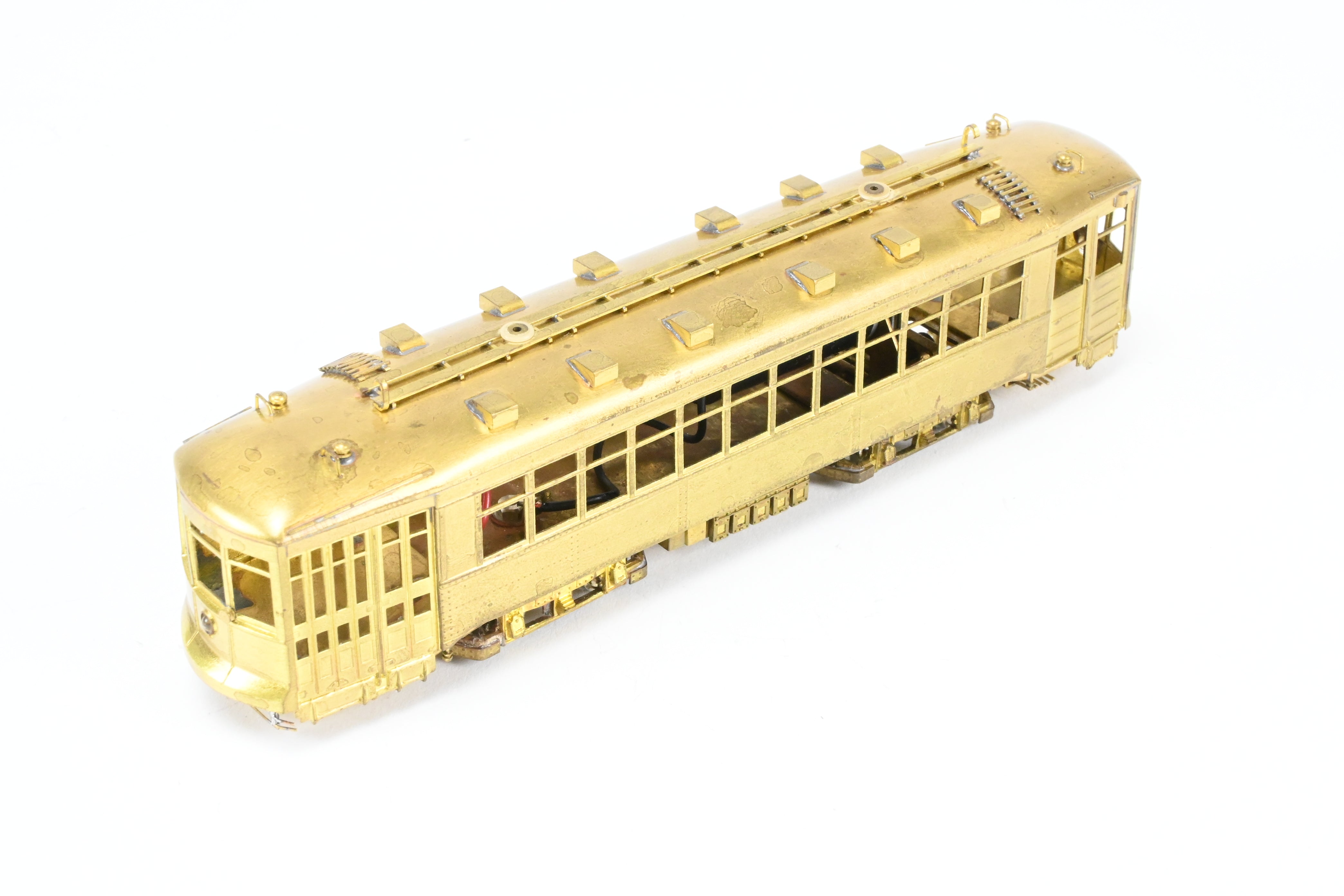 HO Scale Brass Fairfield 345-2 CSL Chicago Surface Lines Two-Man City Car