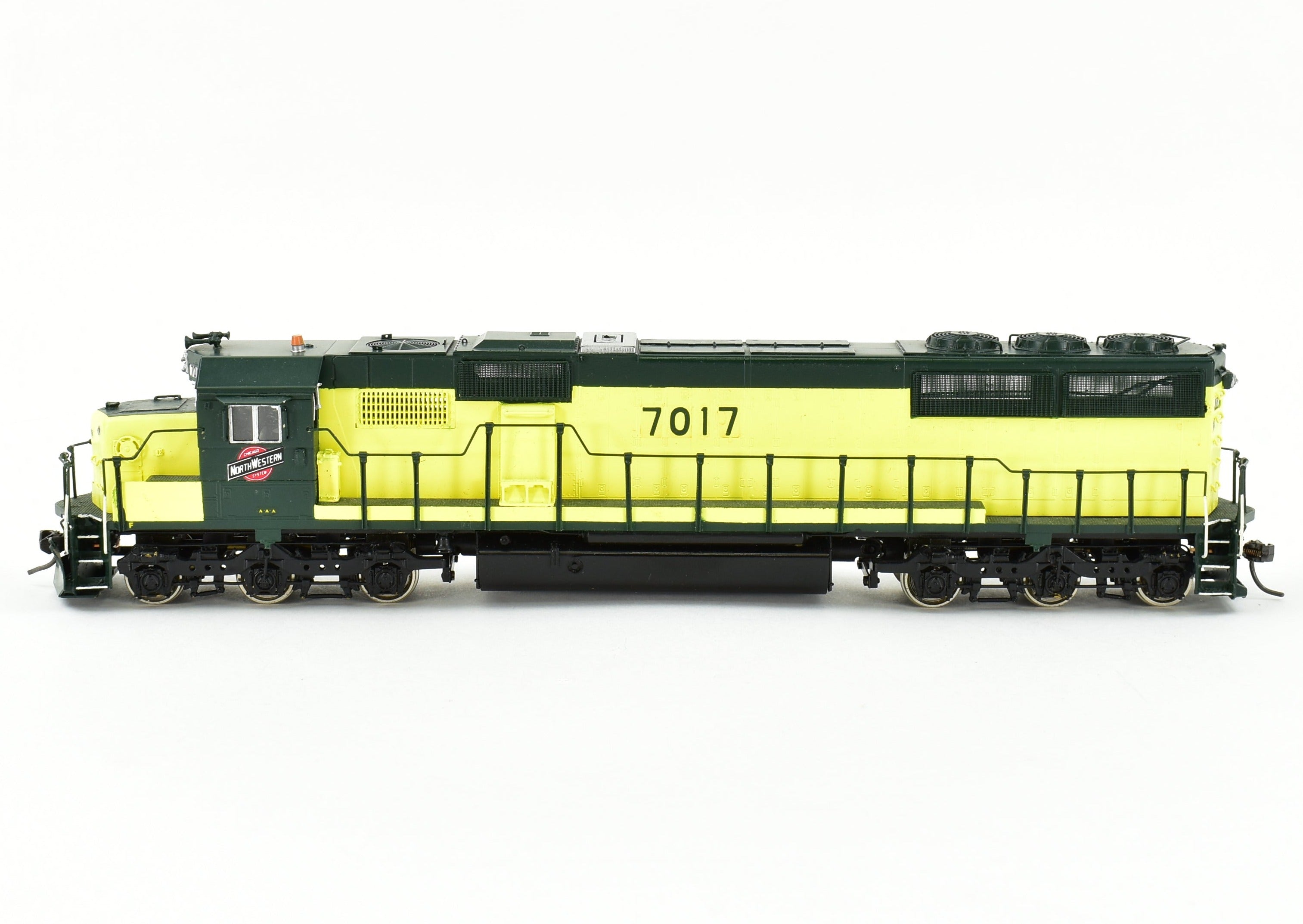 HO Scale Brass OMI - Overland Models, Inc. C&O/UP EMD SD50 Low Hood Locomotive with Pro-Paint in C&NW - Chicago & North Western Livery