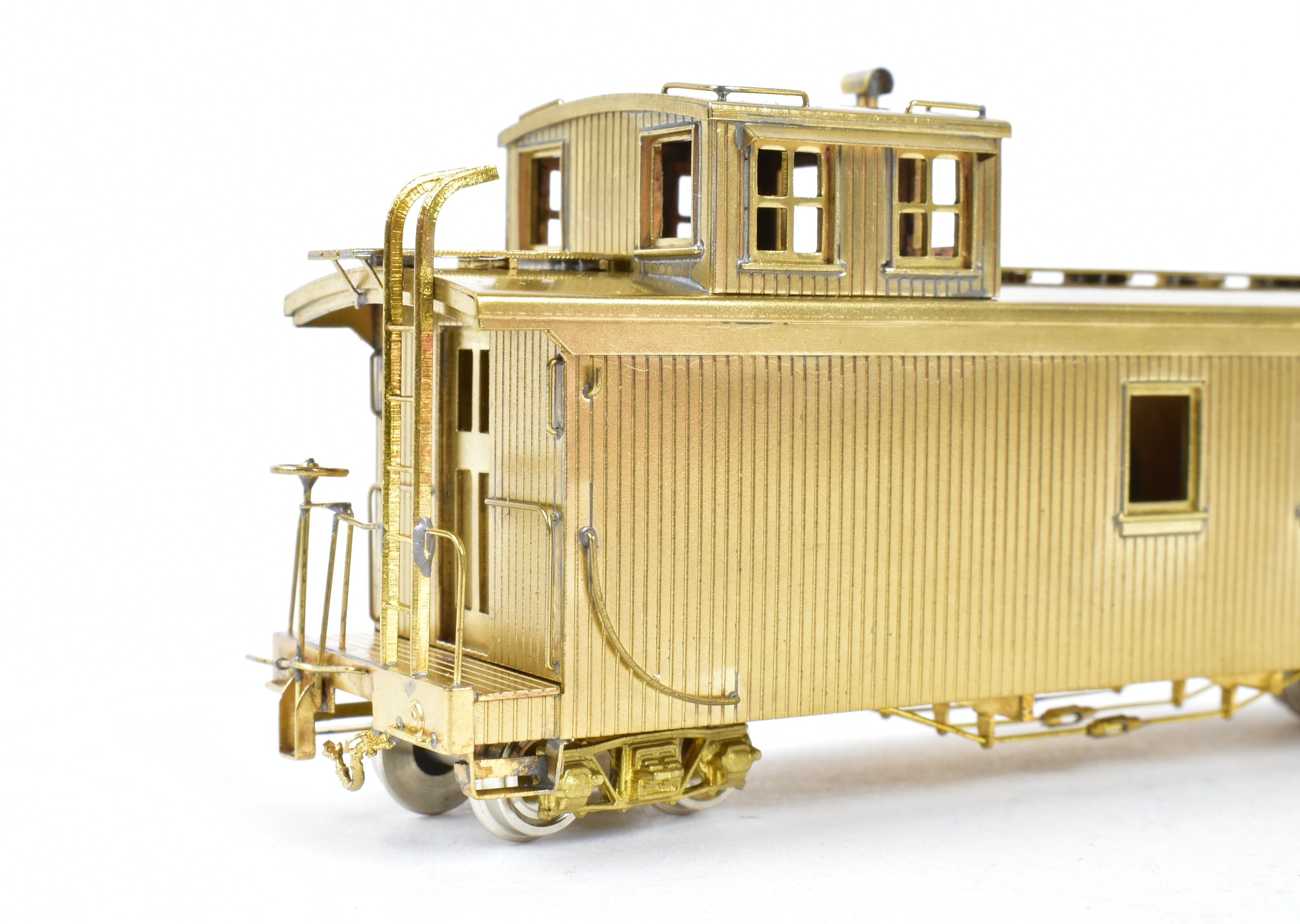 HOn3 Scale Pro Custom Hobbies (PCH) Model of Denver & Rio Grande Western (D&RGW) Caboose with Round Roof