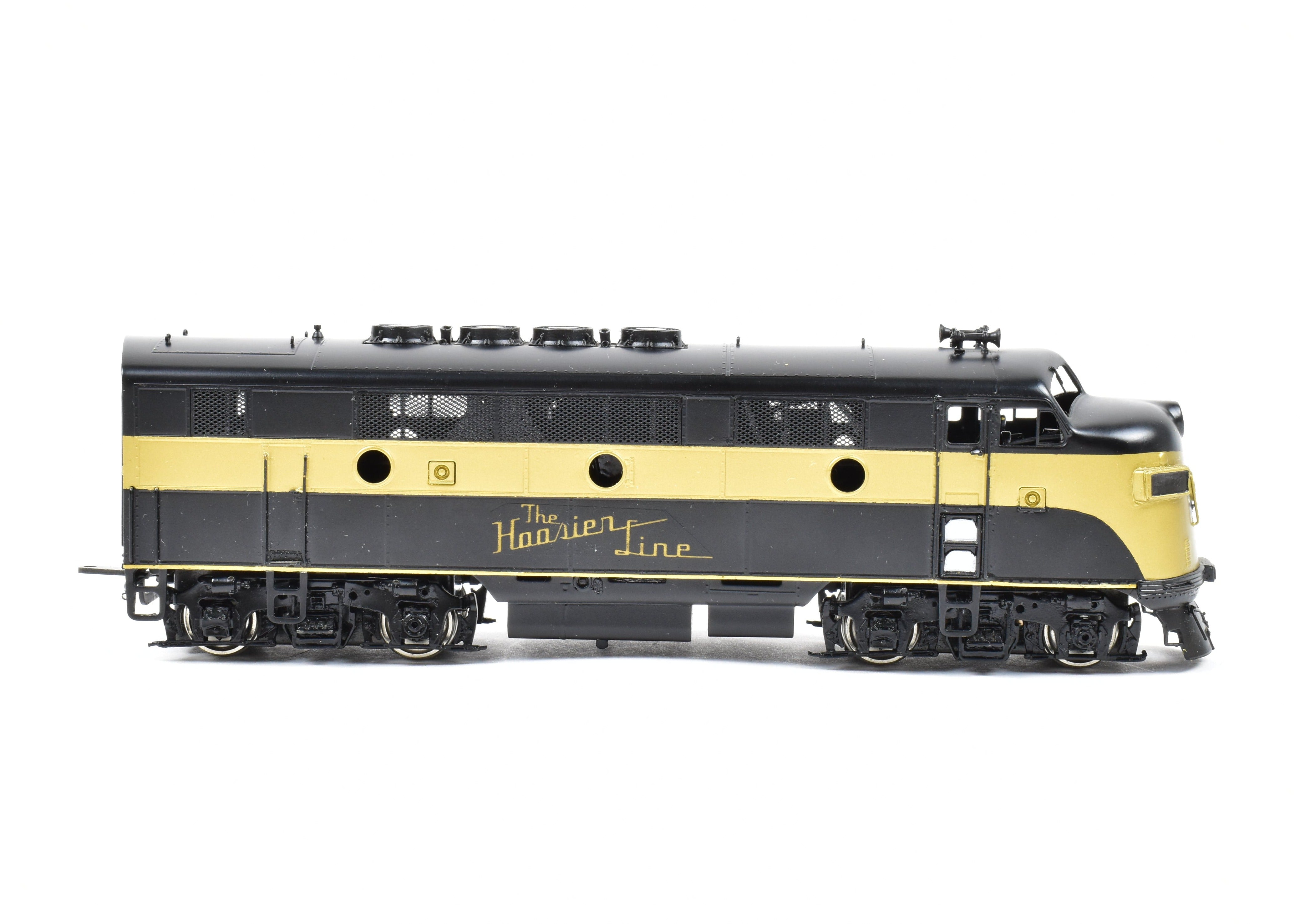 HO Brass Oriental Limited CIL Monon EMD F3A PH II Factory Painted in Elegant Black and Gold