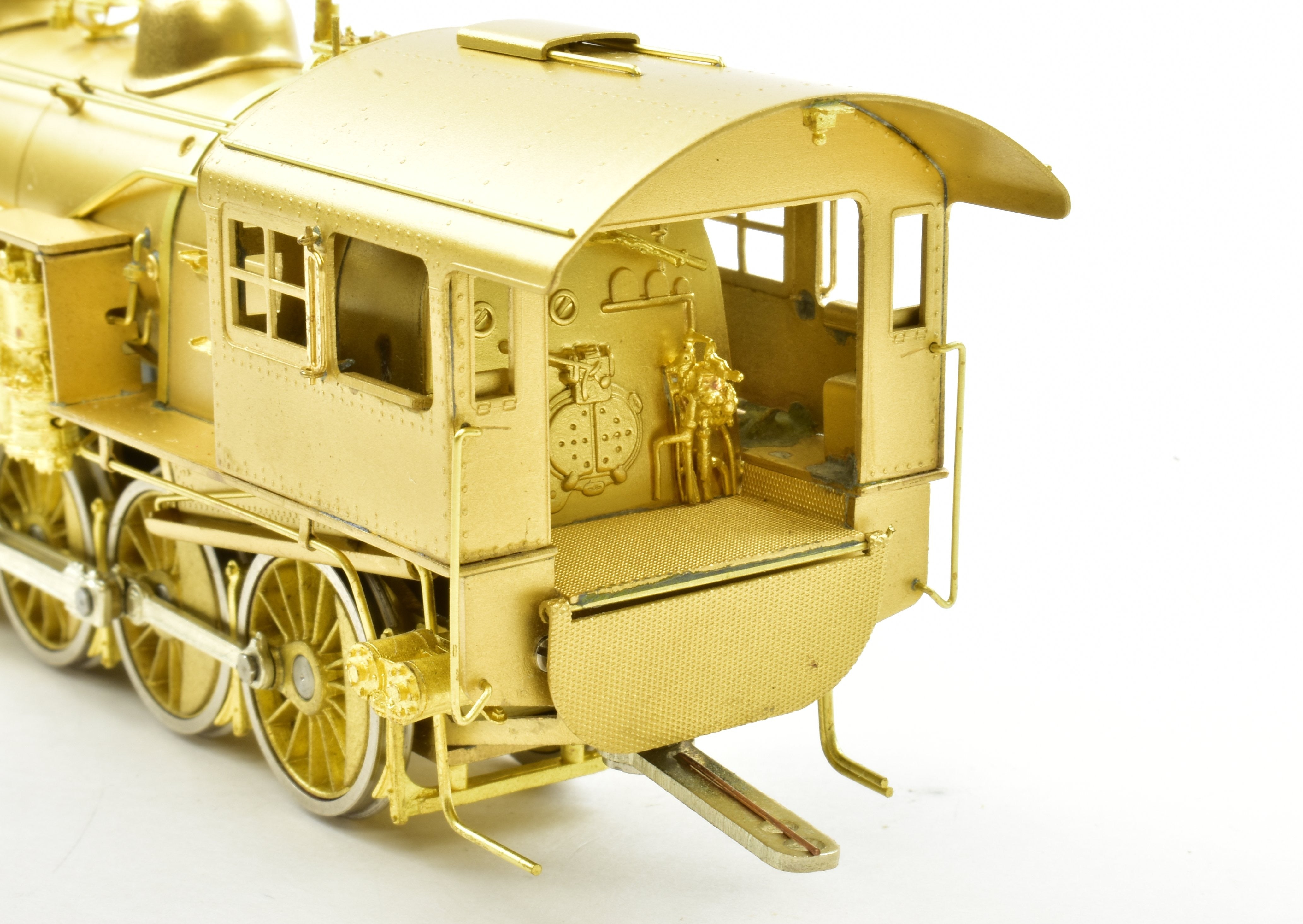 HO Scale Brass Model Key Imports Rutland Railroad G - 34 2 - 8 - 0 Consolidation Steam Locomotive with Stoker Engine