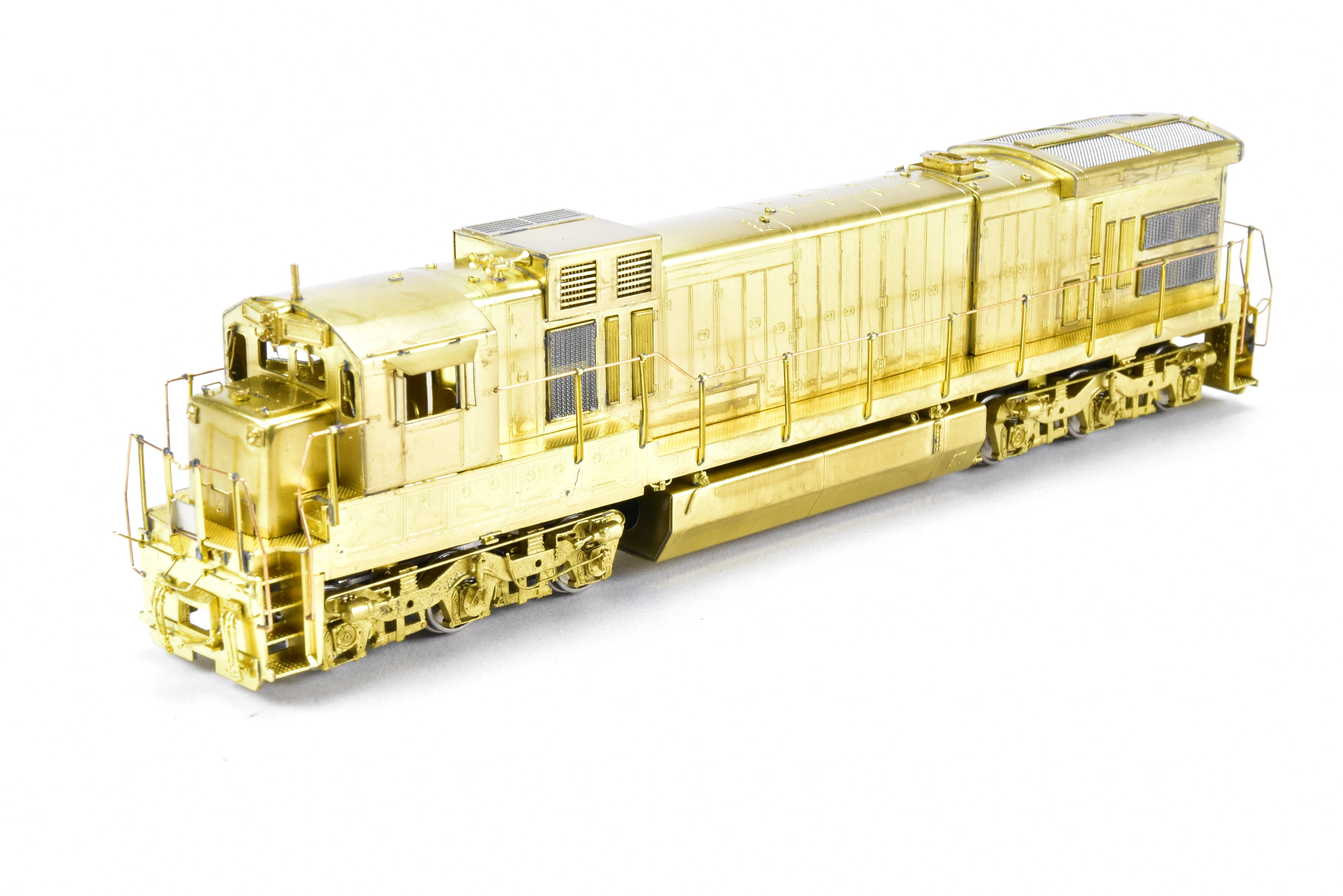 HO Scale Brass Model Train - Overland Models Inc. GE C36-7 Locomotives Representing Missouri Pacific and Norfolk & Western Railroads