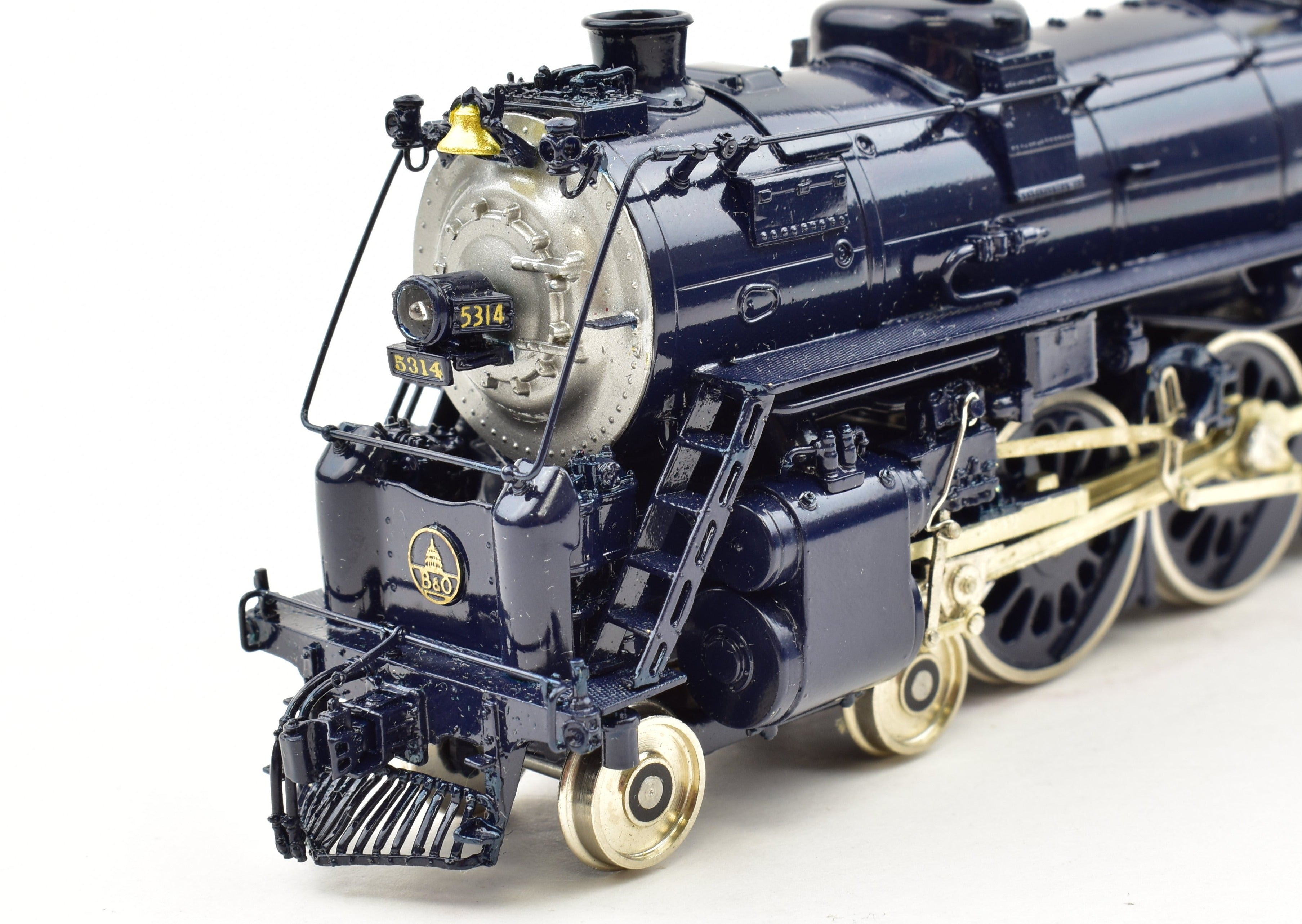 HO Scale Brass Key Imports B&O P-7e 4-6-2 Pacific #5314 Custom Series 47 FP Model