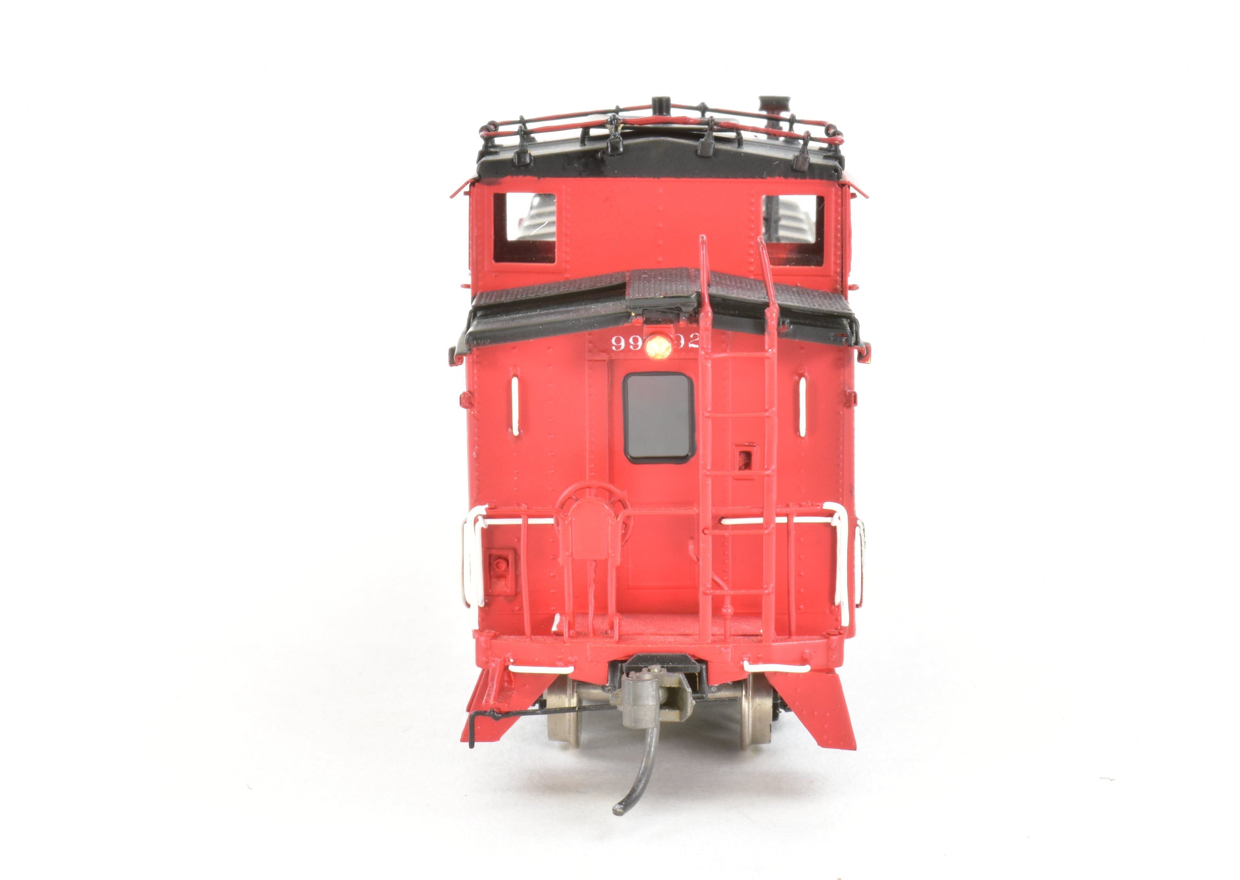 HO Scale Brass CIL Santa Fe Caboose - Challenger Imports AT & SF Class CE - 1 FP Model No. 999192, a Collectible Railroad Item