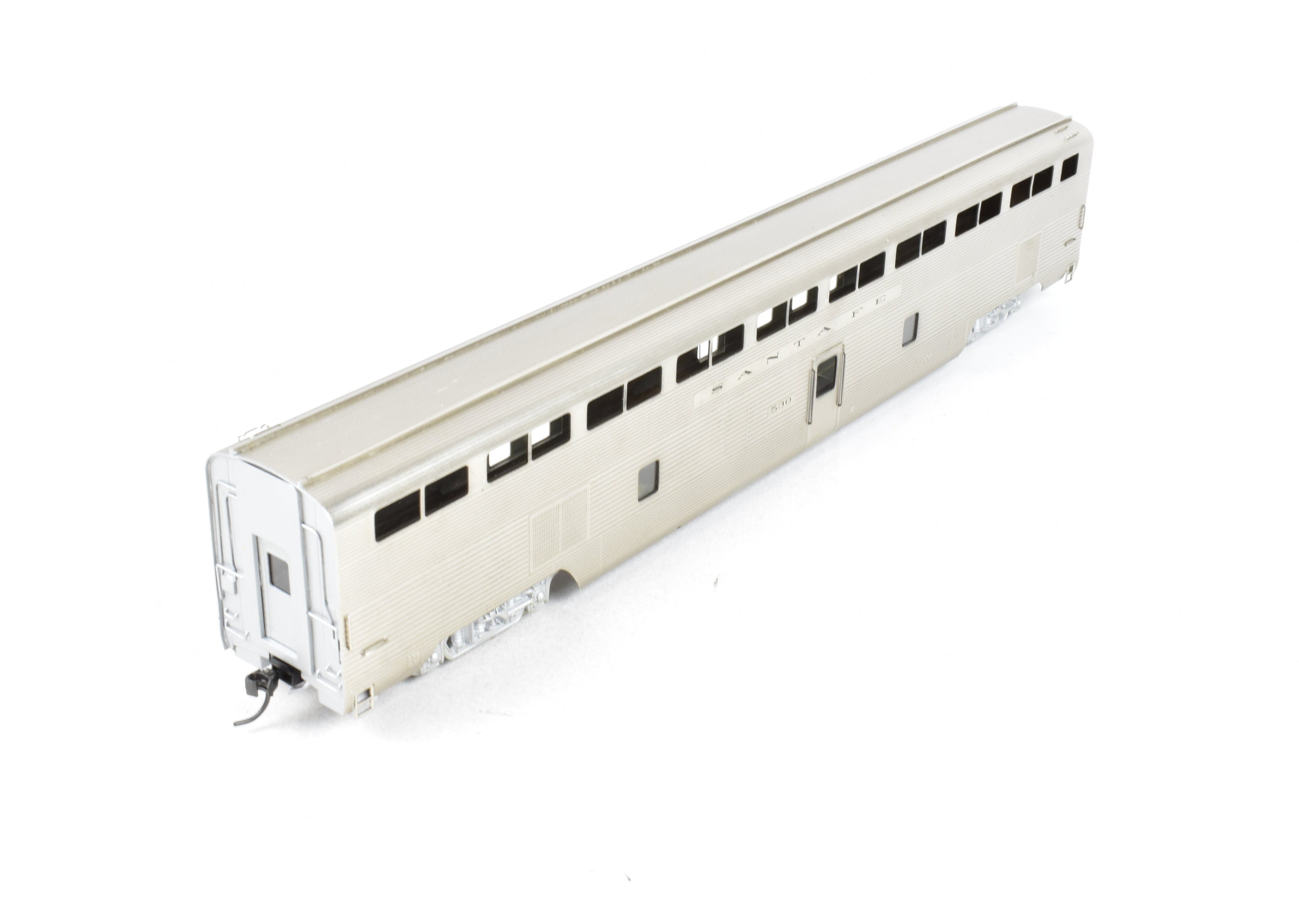 HO Brass Hi - Country Brass ATSF Santa Fe 500 Series High - Level Chair Car