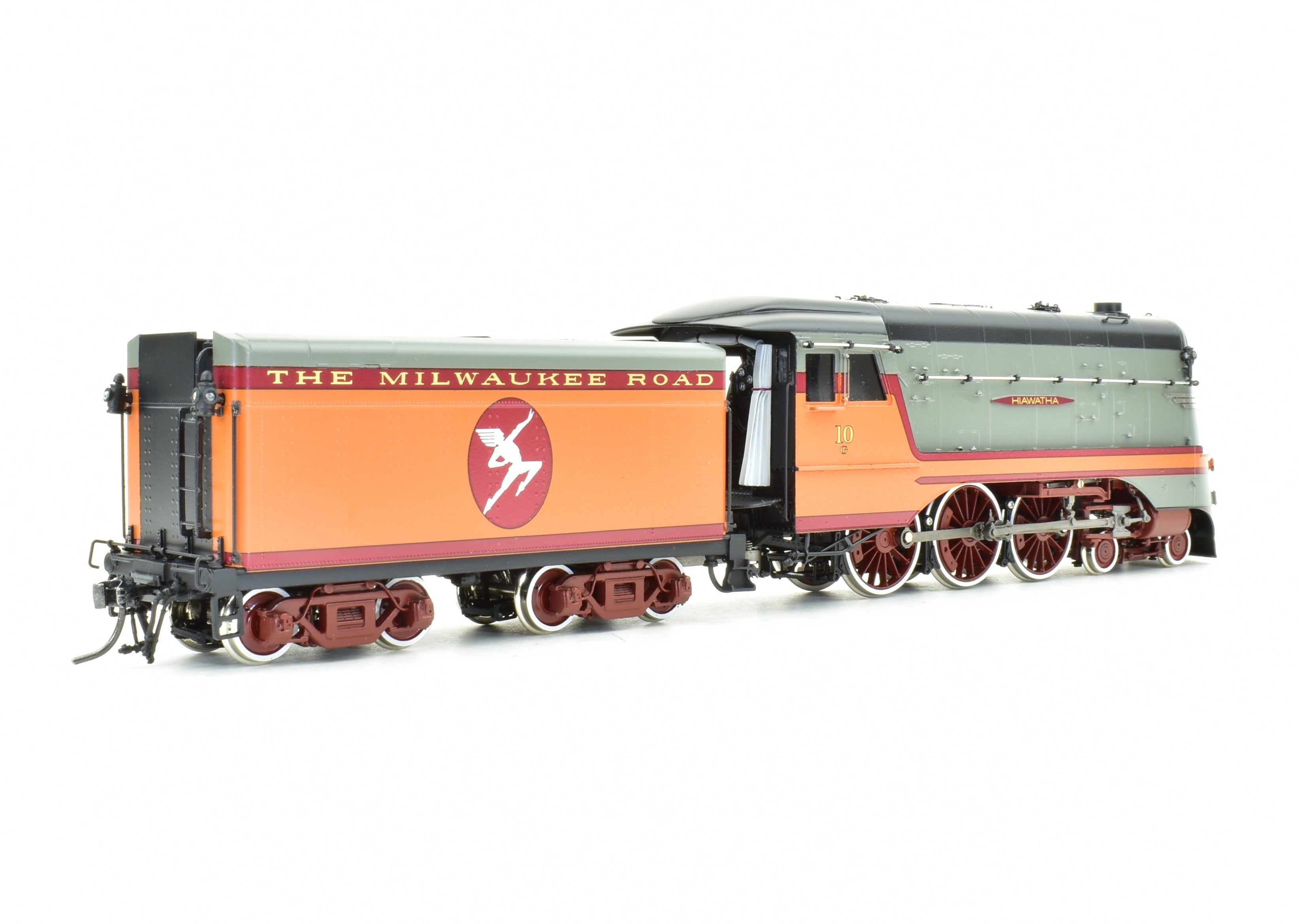 HO Scale Brass Precision Scale Co. Milwaukee Road 4-6-0 G-6PS Cut Skirt FP #10 Model