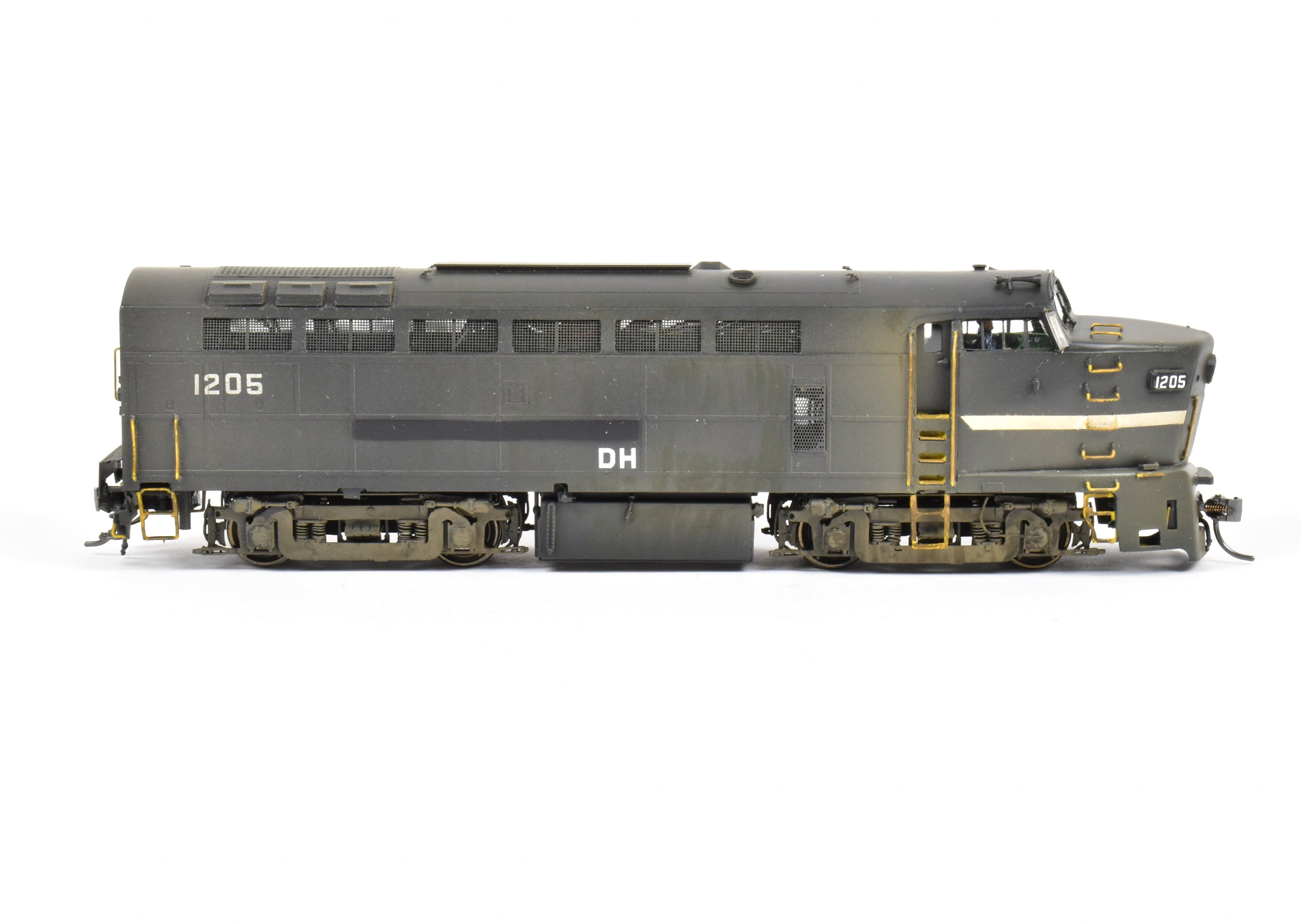 HO Brass OMI - Overland Models' D&H BLW RF-16 Shark Nose A-unit No. 1206 in NYC/D&H Patch