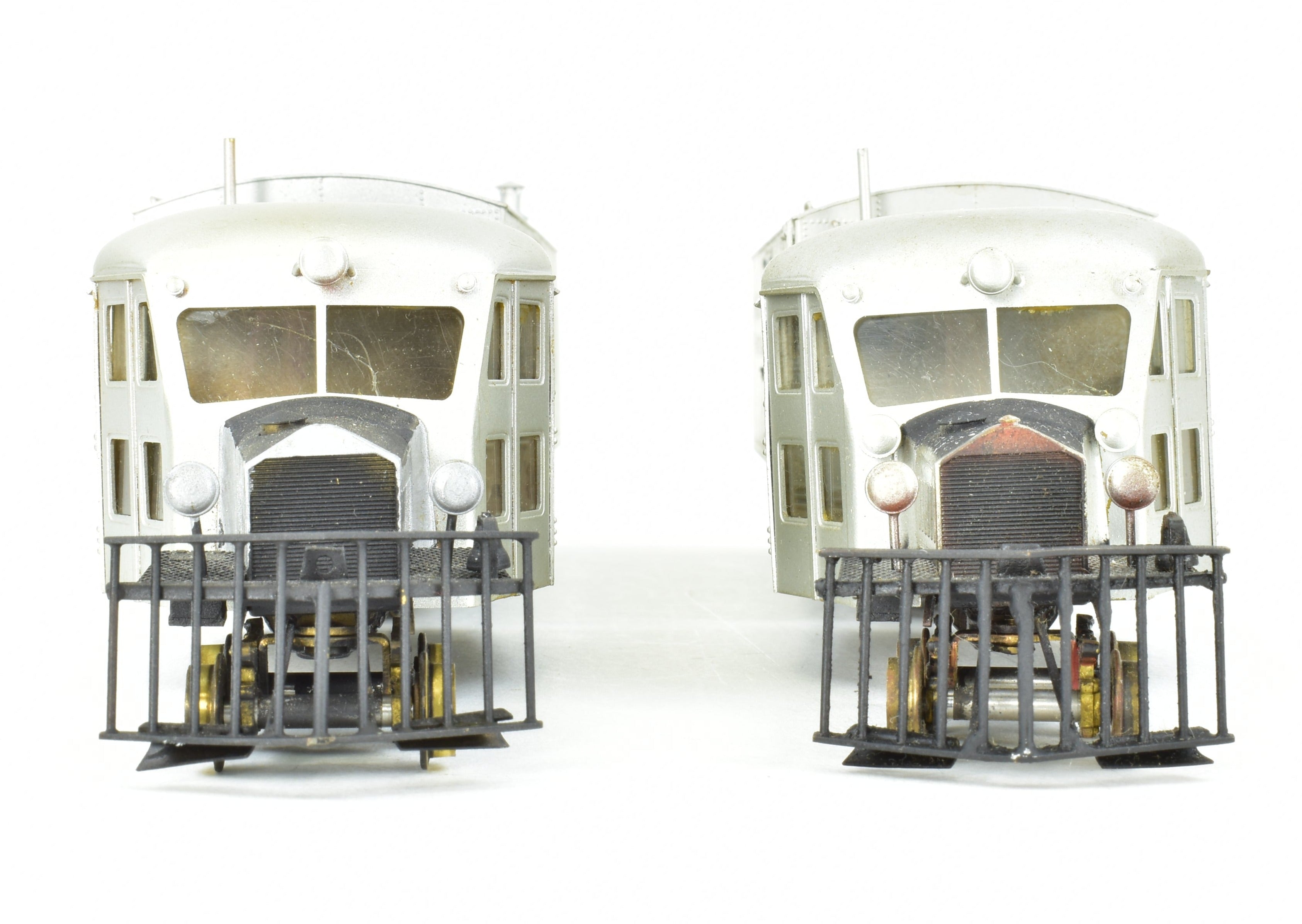 On3 Scale Brass Model Trains - LMB Models RGS Rio Grande Southern Galloping Geese Custom Painted Limited Edition #3 and #4 Sets Without Original Boxes in As - Is Condition
