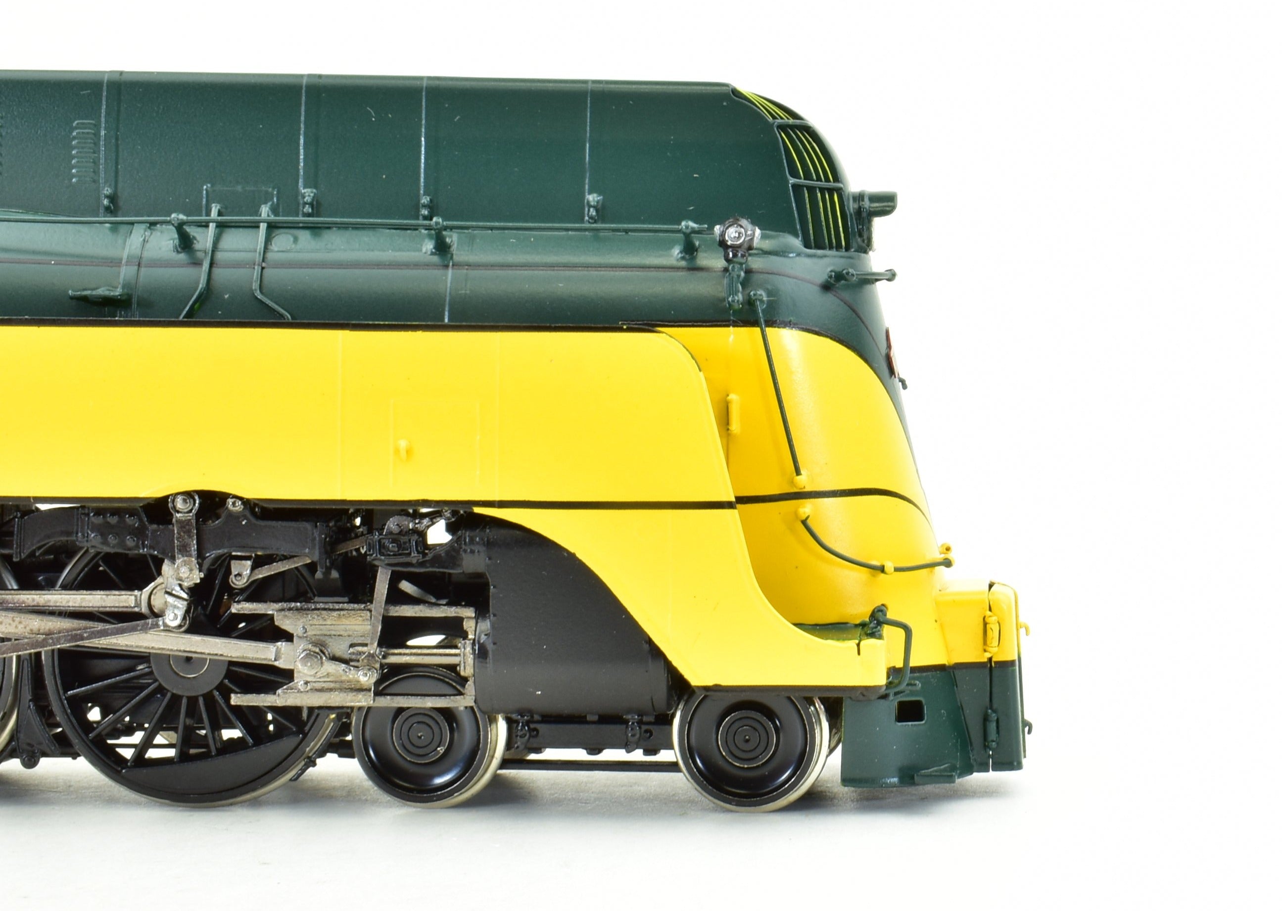 HO Scale Precision Brass C&NW Chicago & North Western 4-6-2 Streamlined #1617 Yellow Jacket FP