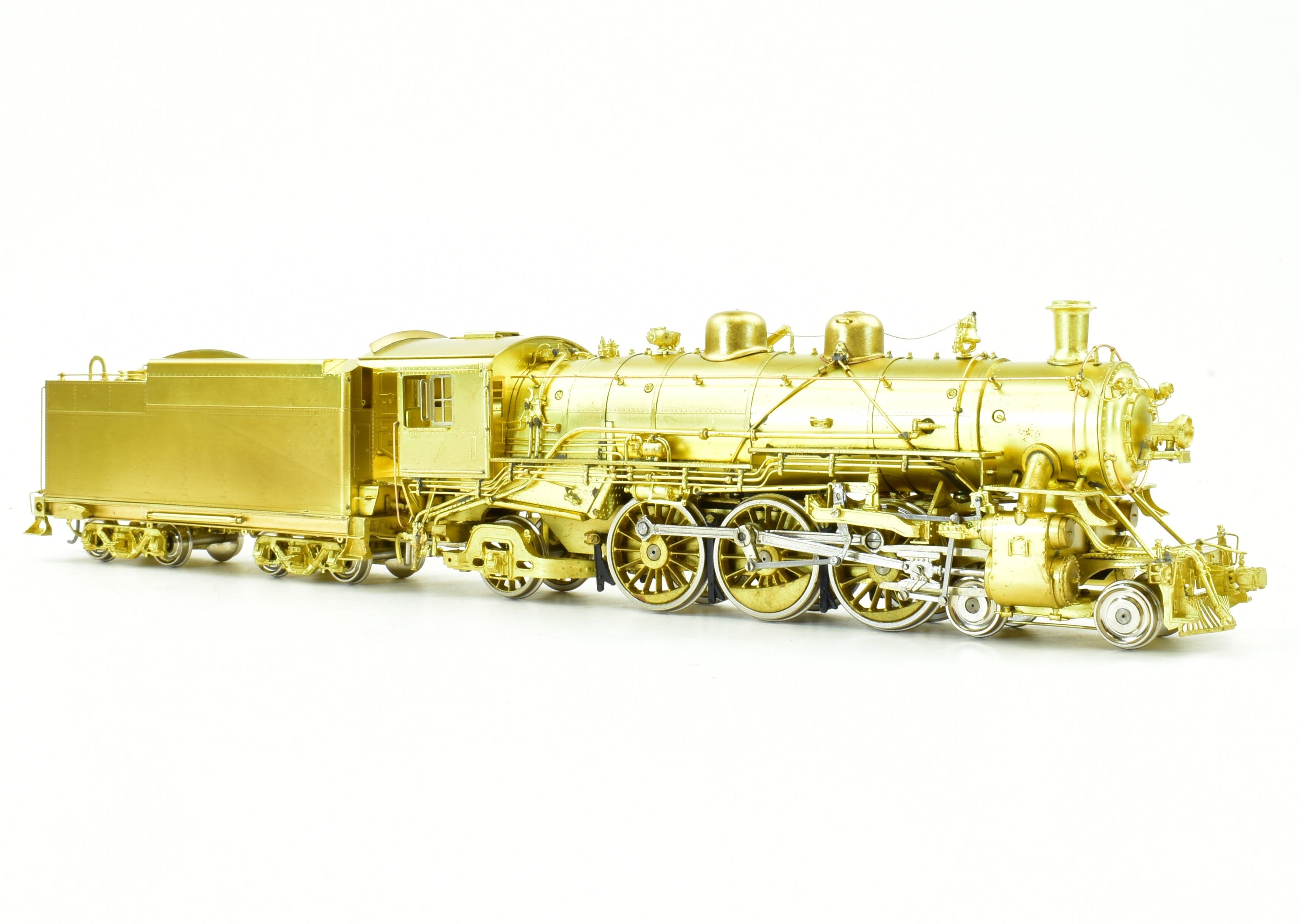 HO Scale Brass Model Train - Overland Models' Monon K - 5a 4 - 6 - 2 Pacific Locomotive by Ajin Precision