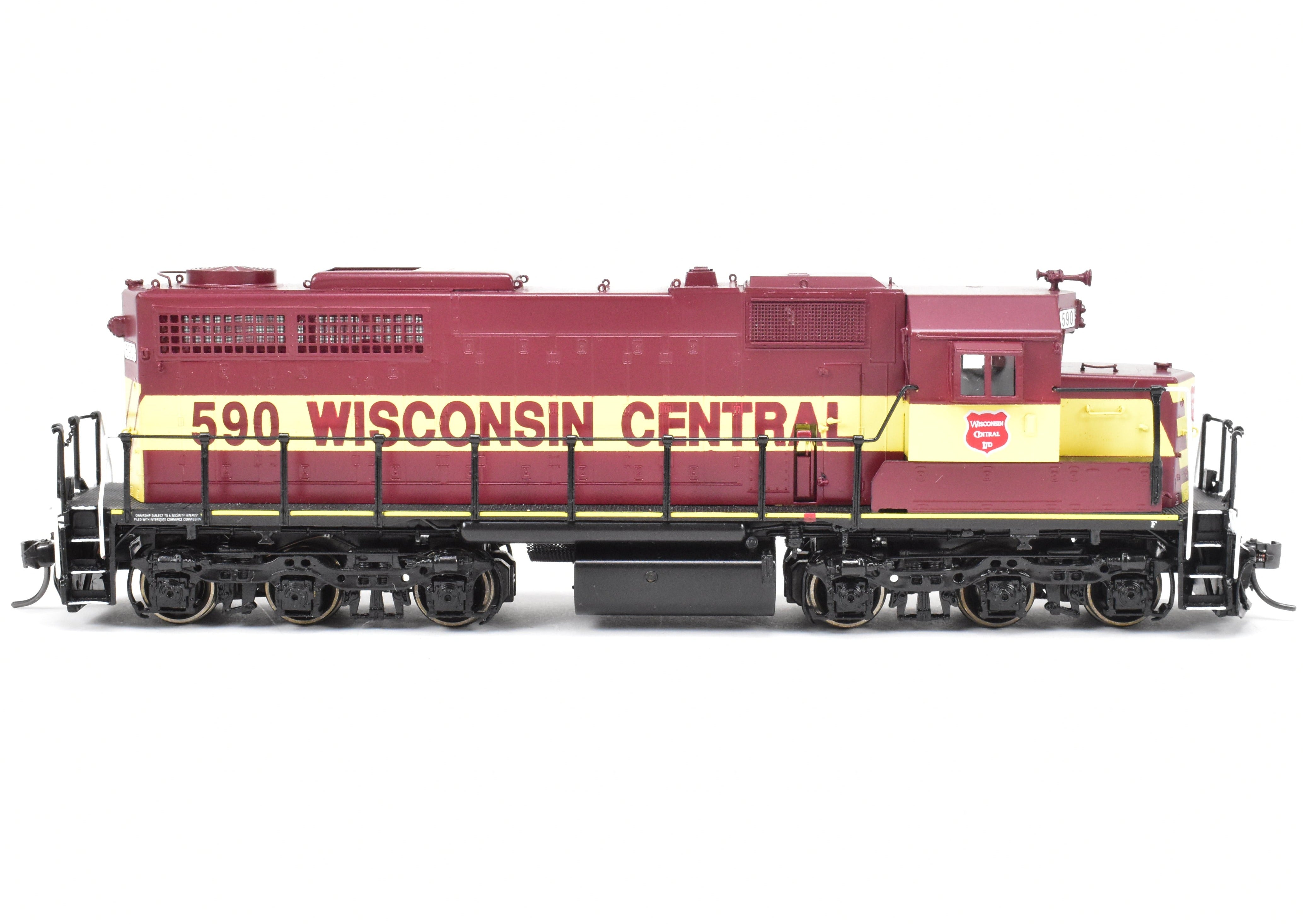 HO Brass OMI - Overland Models, Inc. WC Wisconsin Central EMD SDL39 Factory Painted #590