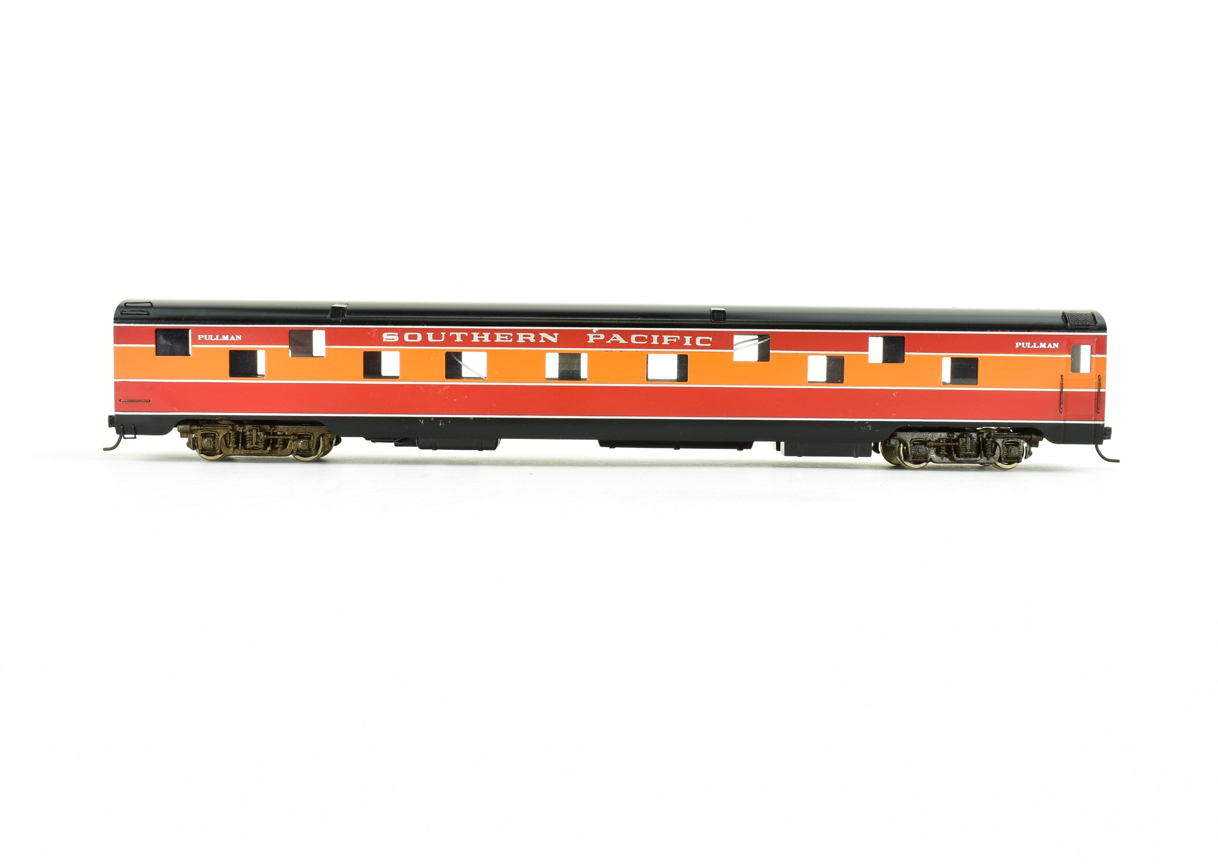 HO Scale Brass Balboa SP - Southern Pacific Daylight Pullman Train Car with Factory Painting