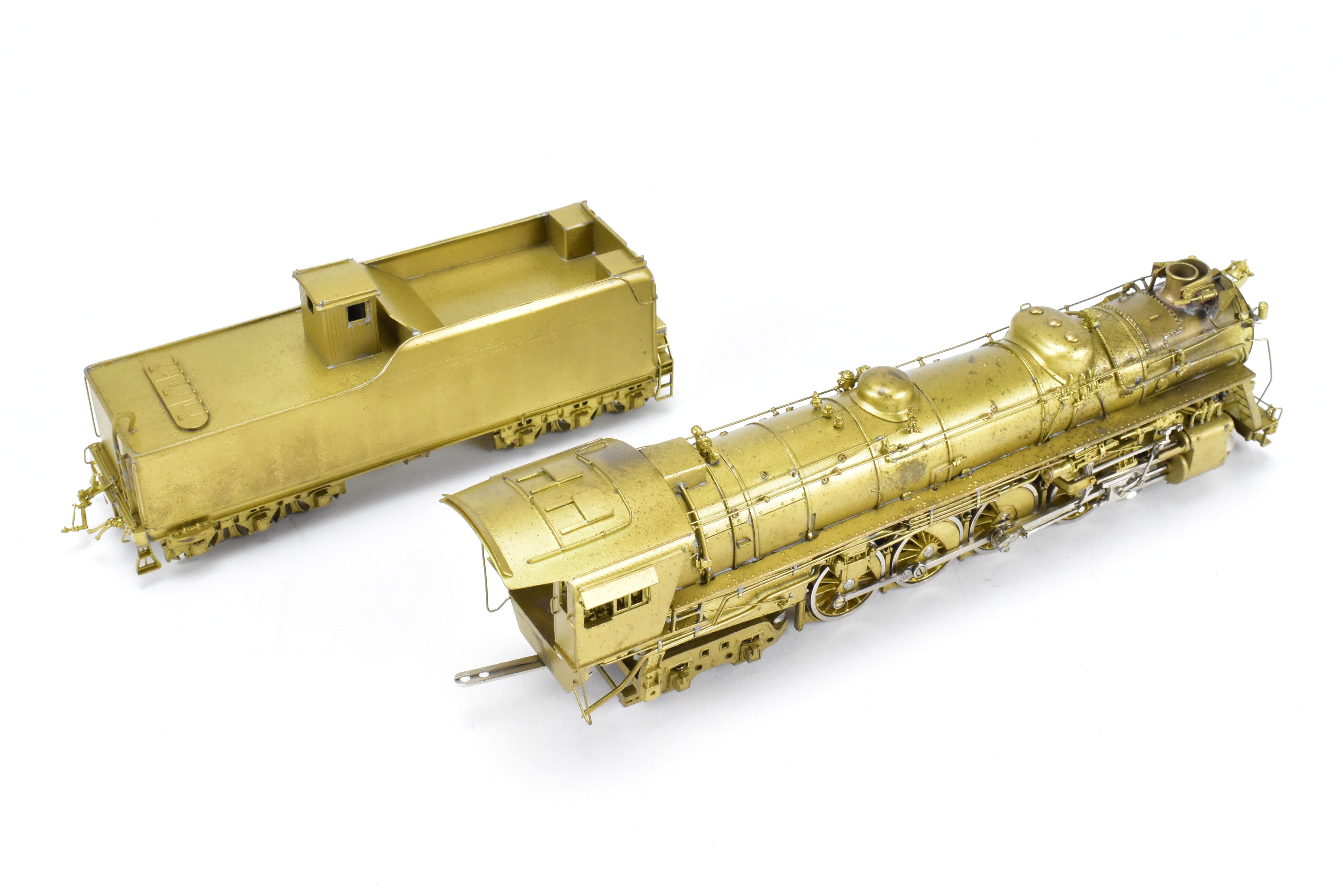 HO Scale Brass Model Train Key Imports D&RGW - Denver & Rio Grande Western M - 64 4 - 8 - 4 Northern Locomotive