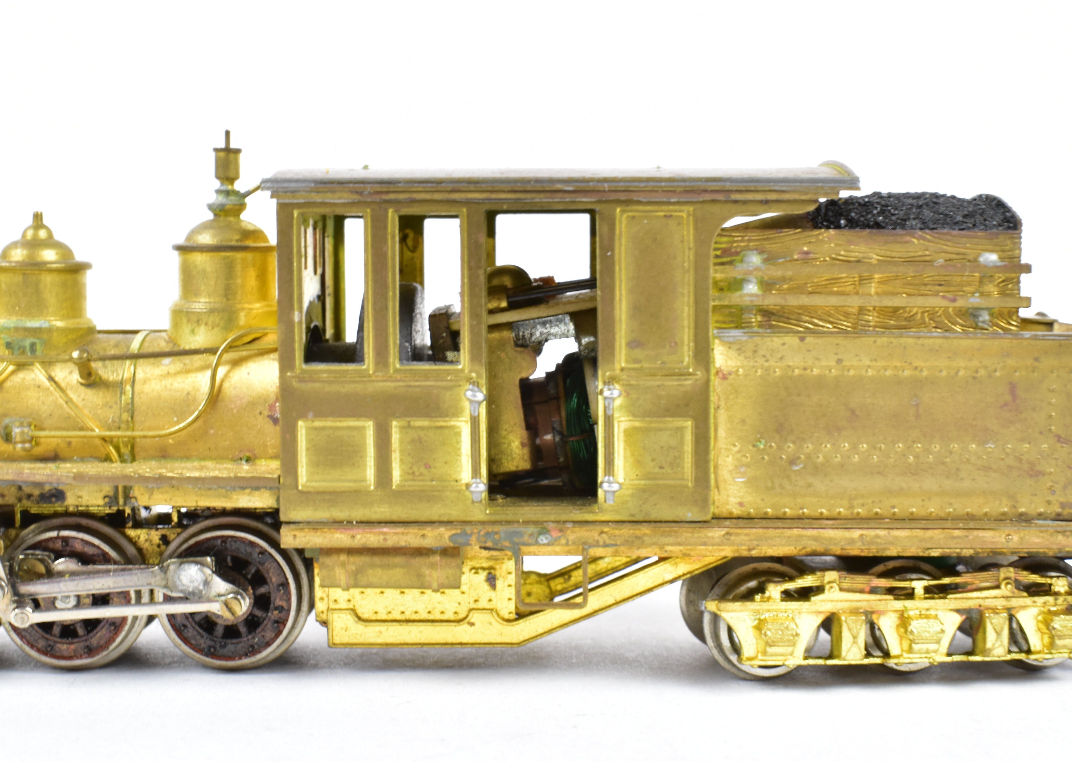 HOn3 Scale Brass Model Train - Denver South Park & Pacific Mason Bogie 2 - 6 - 6T by Balboa DSP&P
