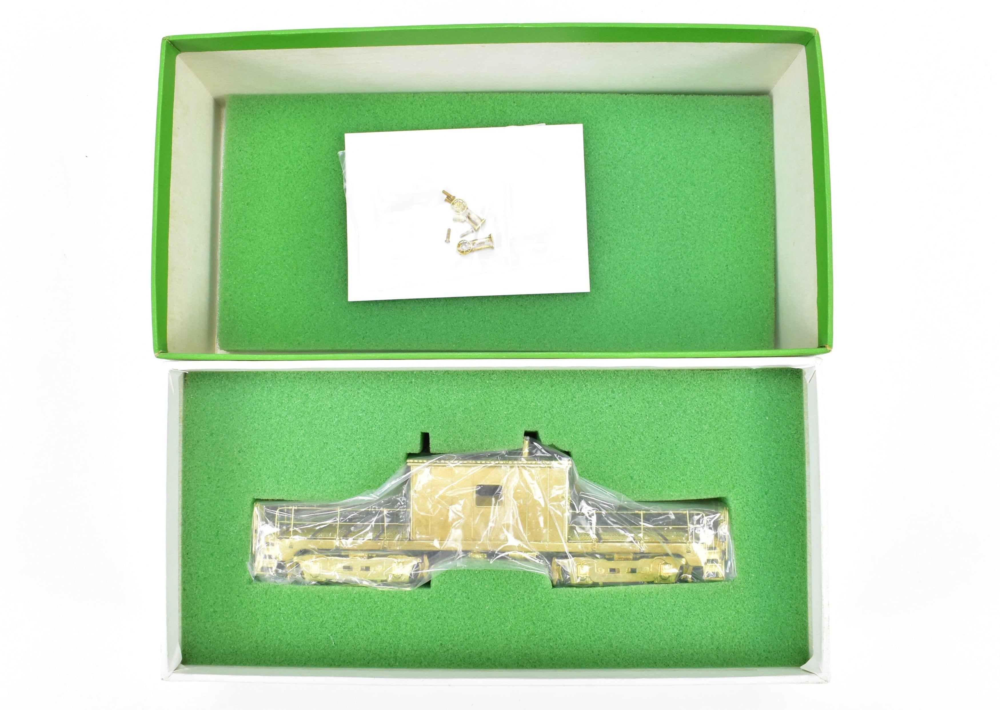 HO Brass Great Northern Transfer Caboose X177-X180 by OMI Overland Models