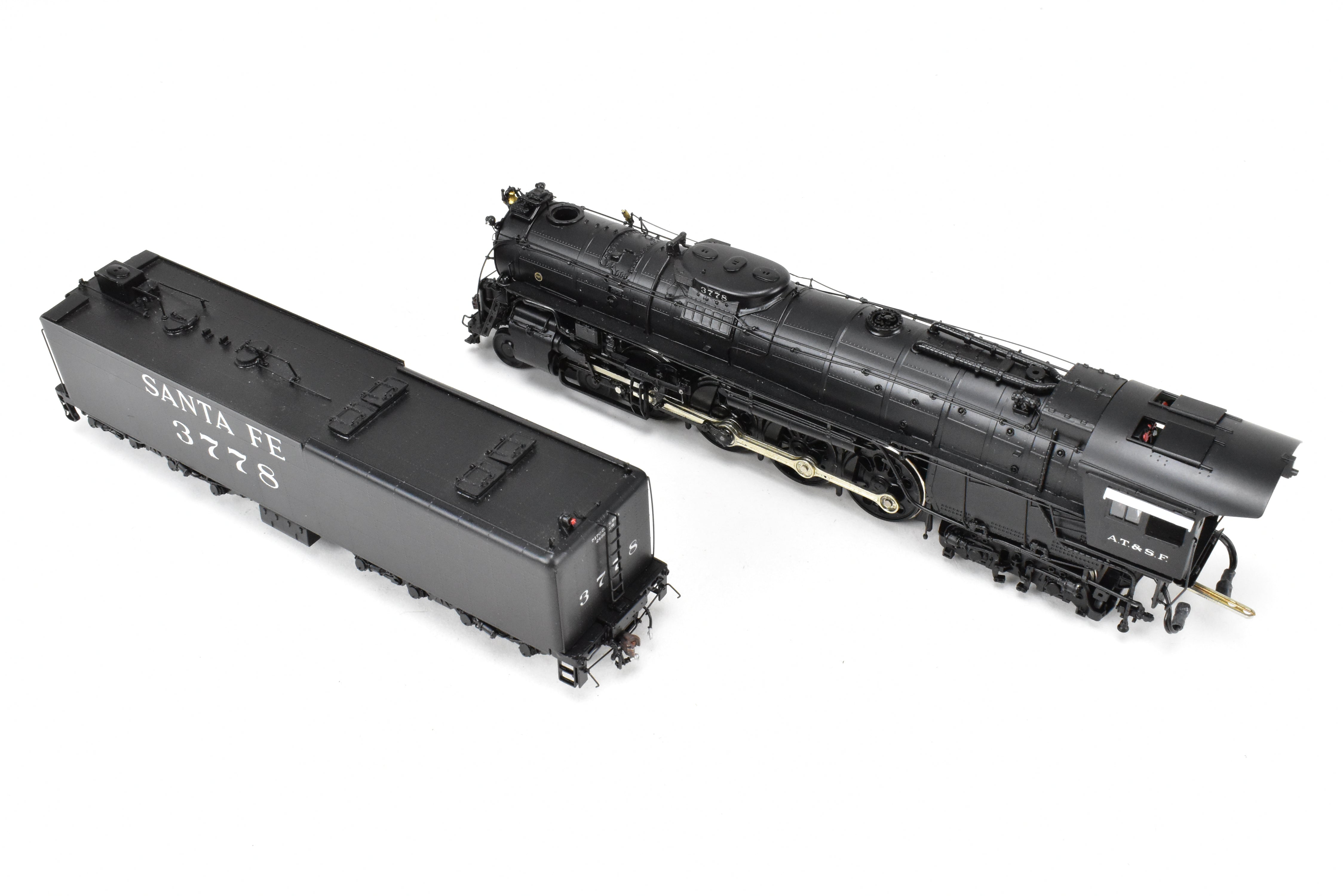 HO Brass ATSF - Santa Fe 3776 Class Rebuilt #3778 4-8-4 Super Crown FP with Tsunami2 DCC/Sound