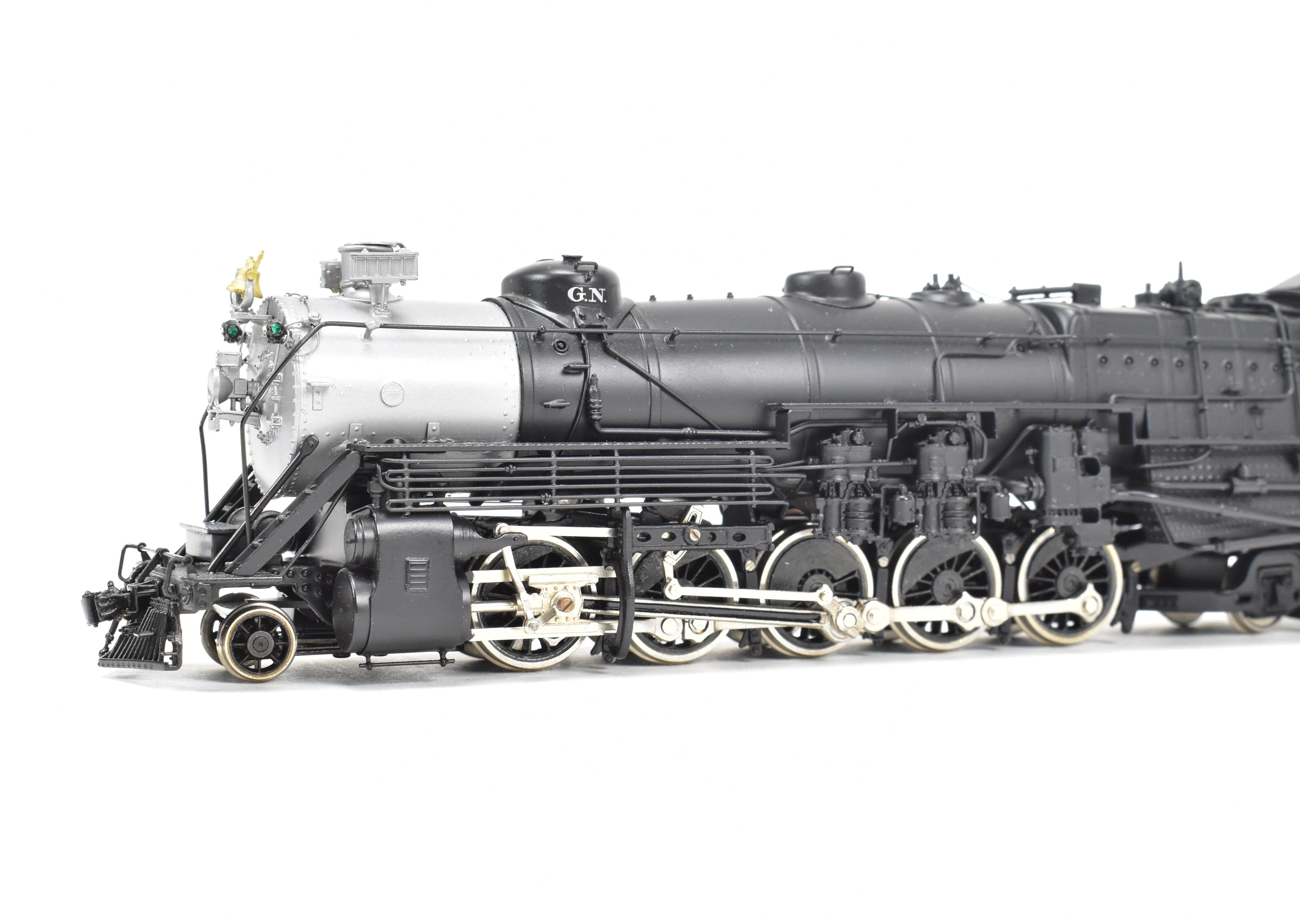 HO Scale Brass PFM - Tenshodo Great Northern 2-10-2 Class Q-1 Factory Painted Model Engine from 1984 Production Run