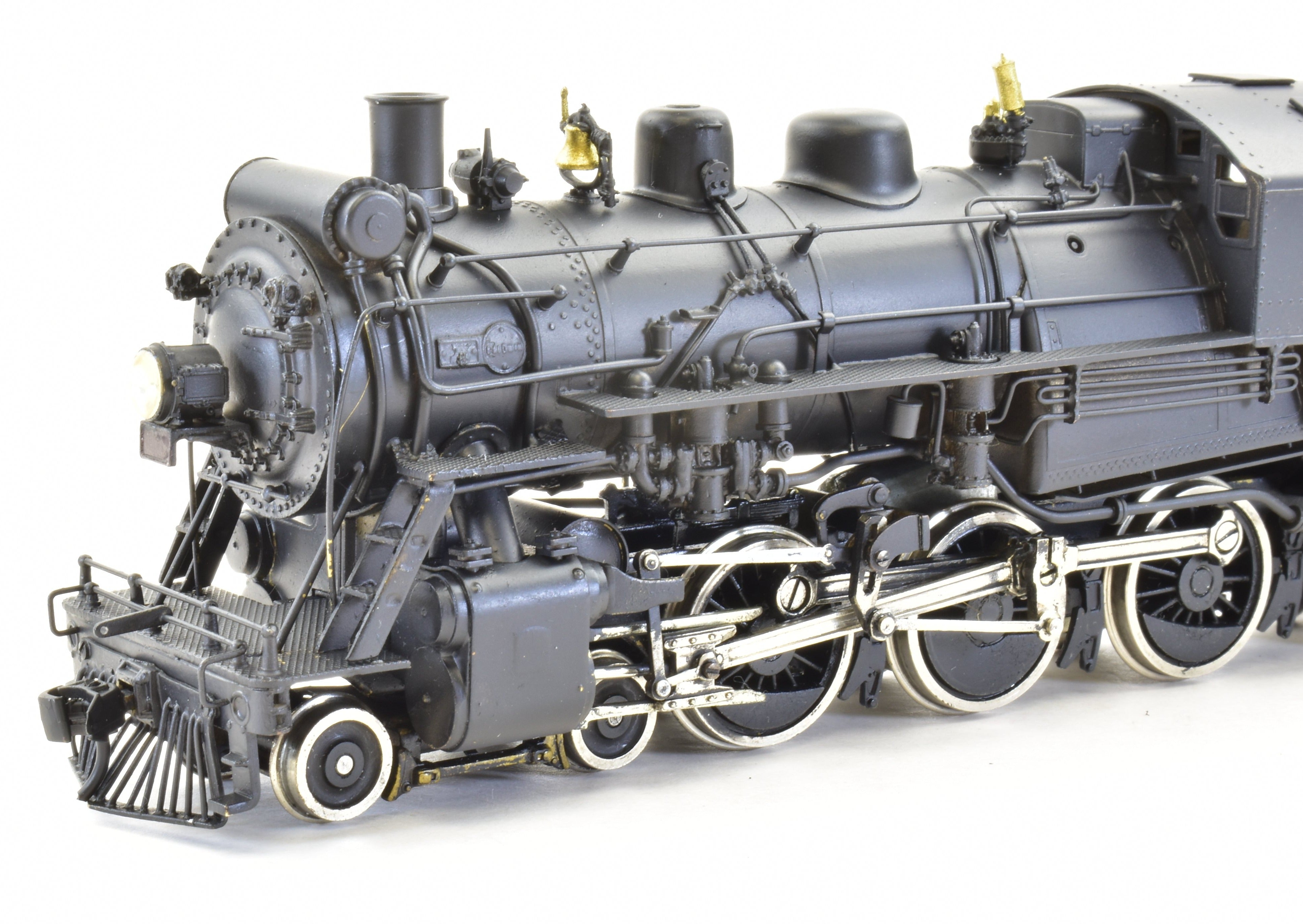 HO Scale Brass Model Train PFM - United CNJ - Central Railroad Of New Jersey 4-6-4T H-1S Custom Painted Locomotive