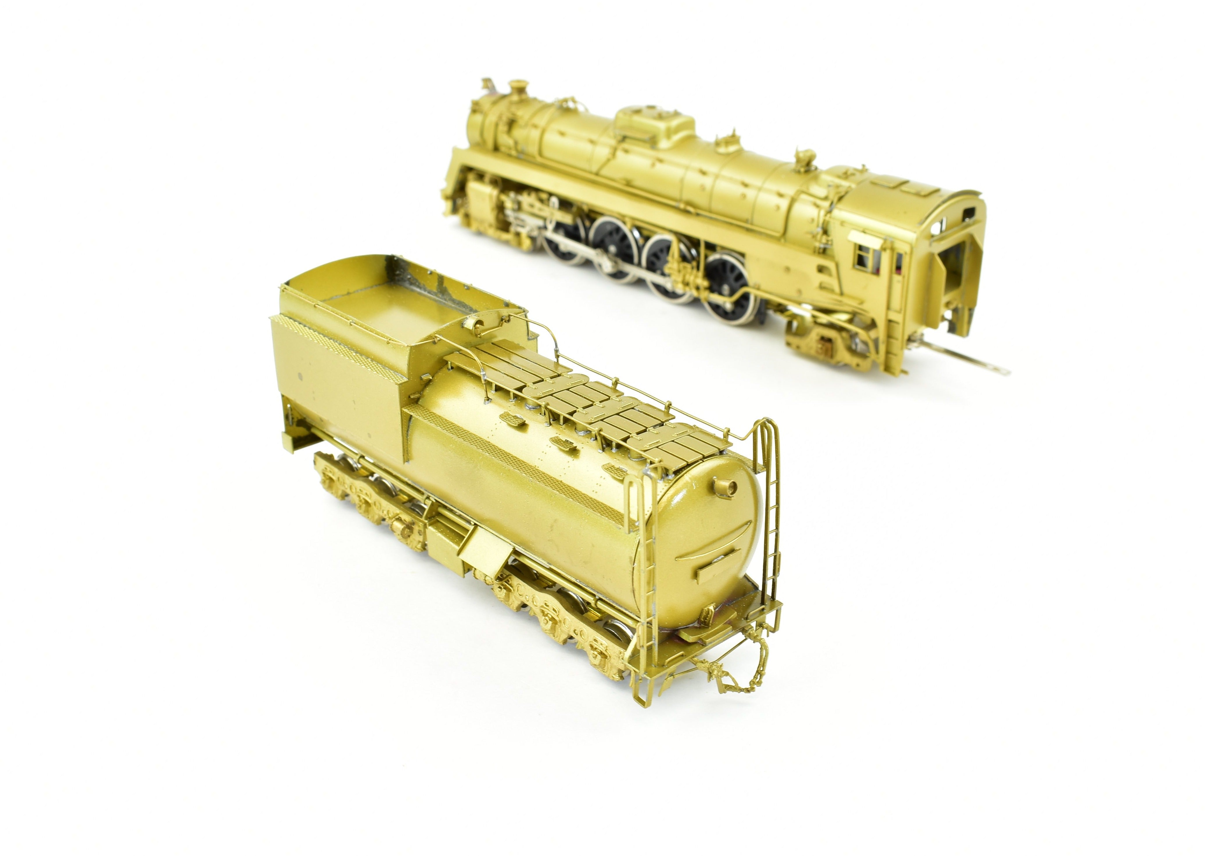 HO Scale Brass Van Hobbies Canadian National Railway 4-8-2 Mountain Locomotive #6060