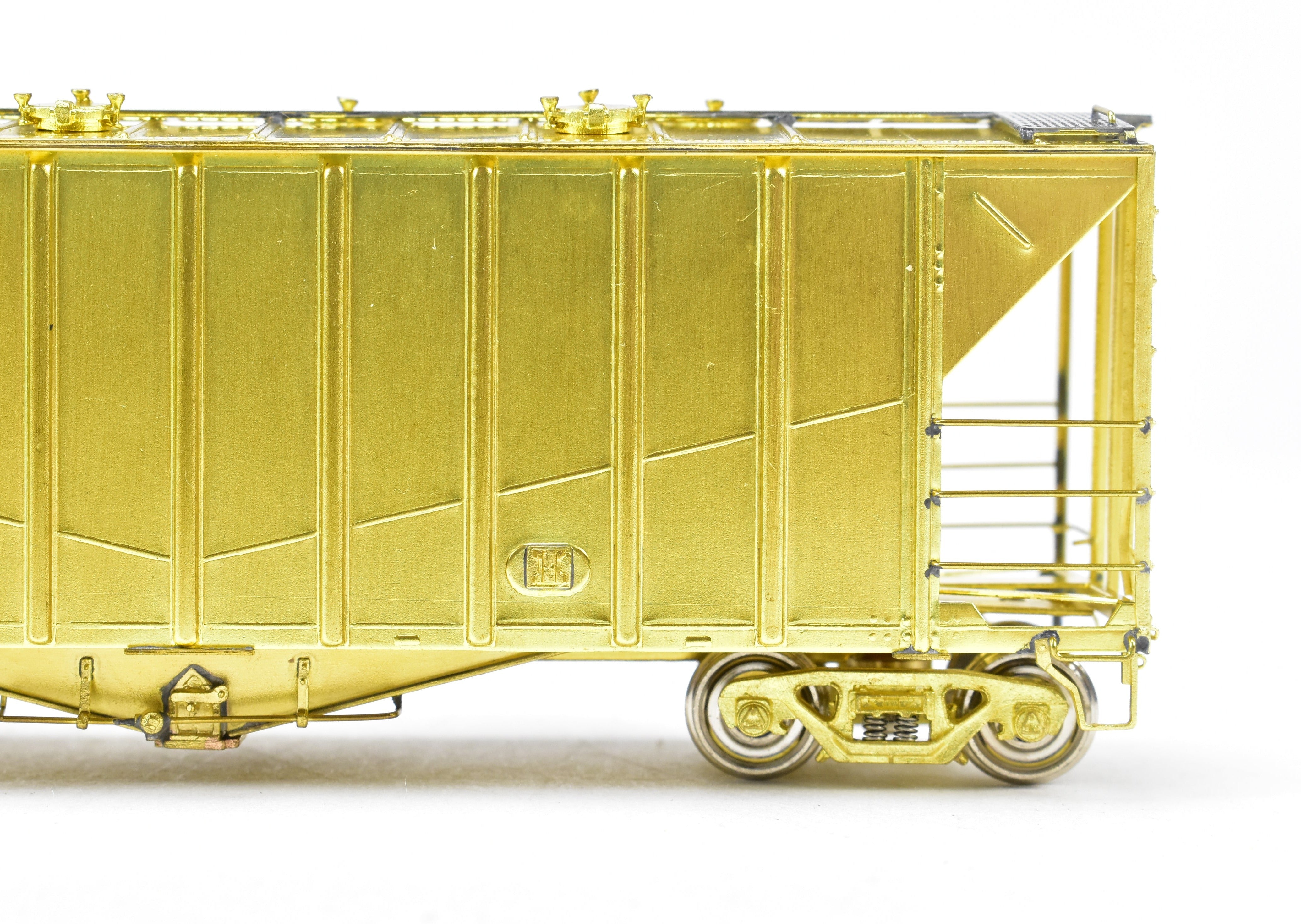 OMI Overland Models' CRI&P Rock Island Airslide Covered Hopper in HO Brass