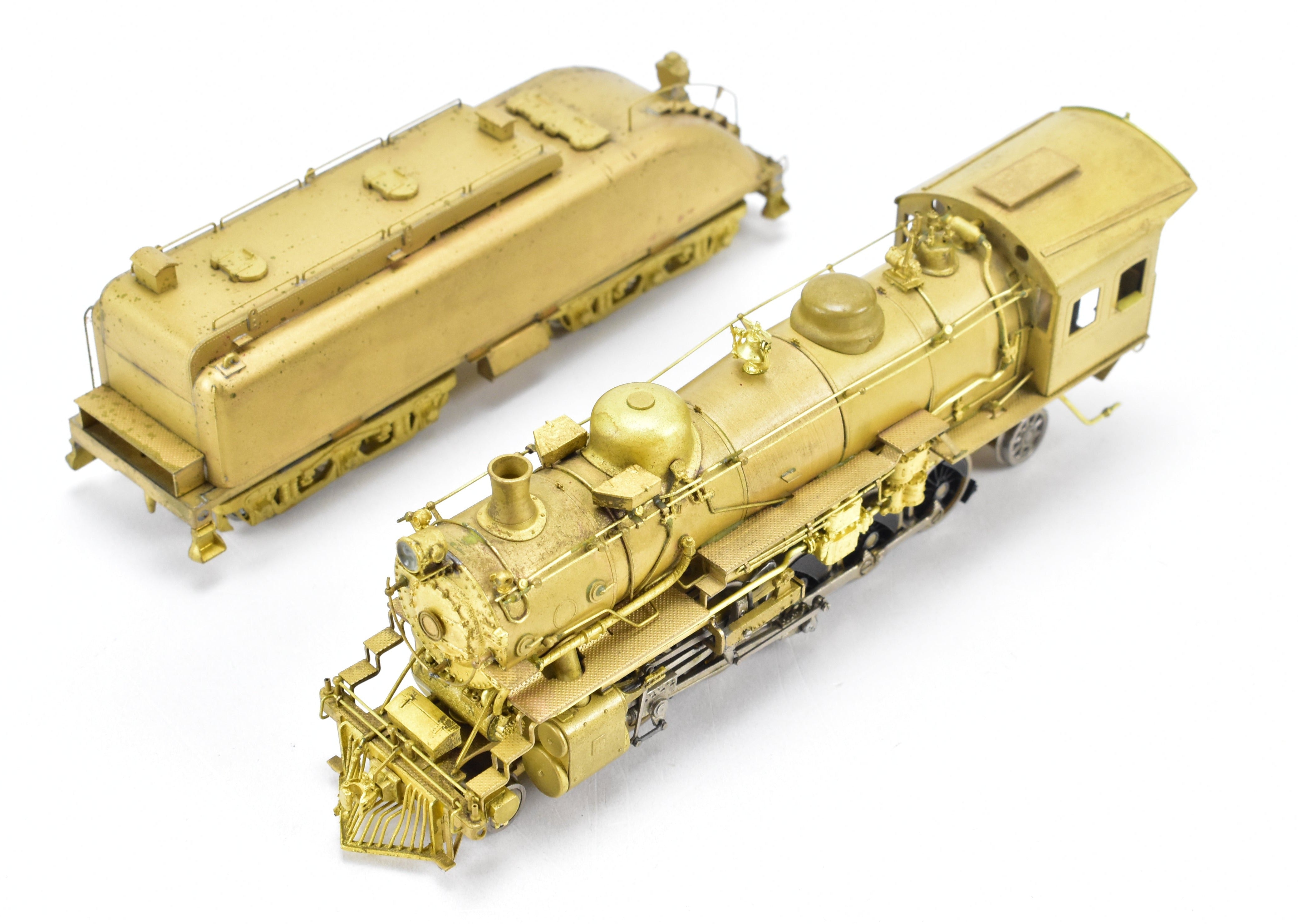 HO Scale Brass Model Train by Westside Model Co., Representing ATSF - Santa Fe 1600 Class TTT 2 - 10 - 2, Complete with REBOXX Box and Foam