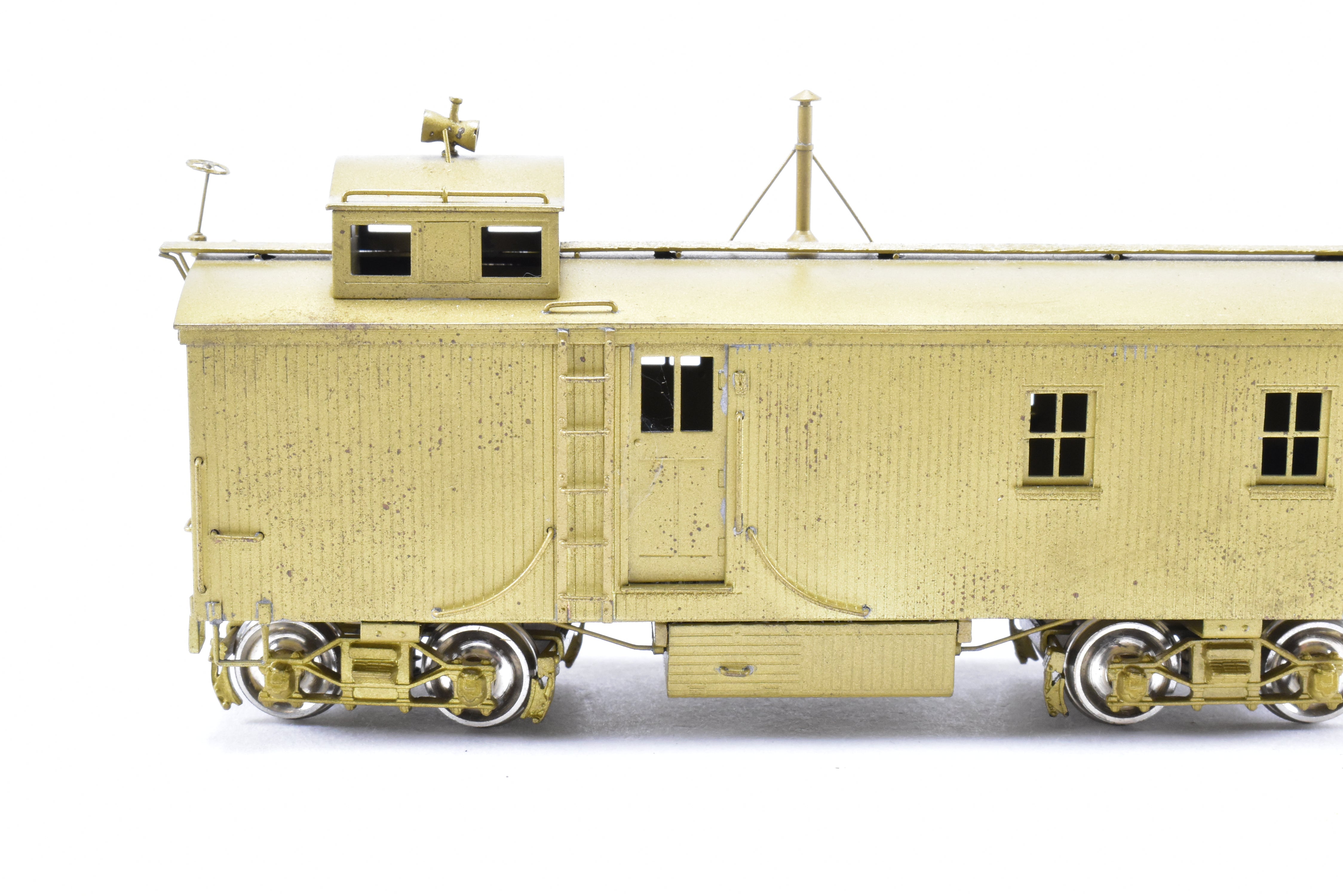 HO Scale Brass Colorado Midland Wood Side-Door Caboose #402 - 414 by Overland Models, Inc. (OMI)