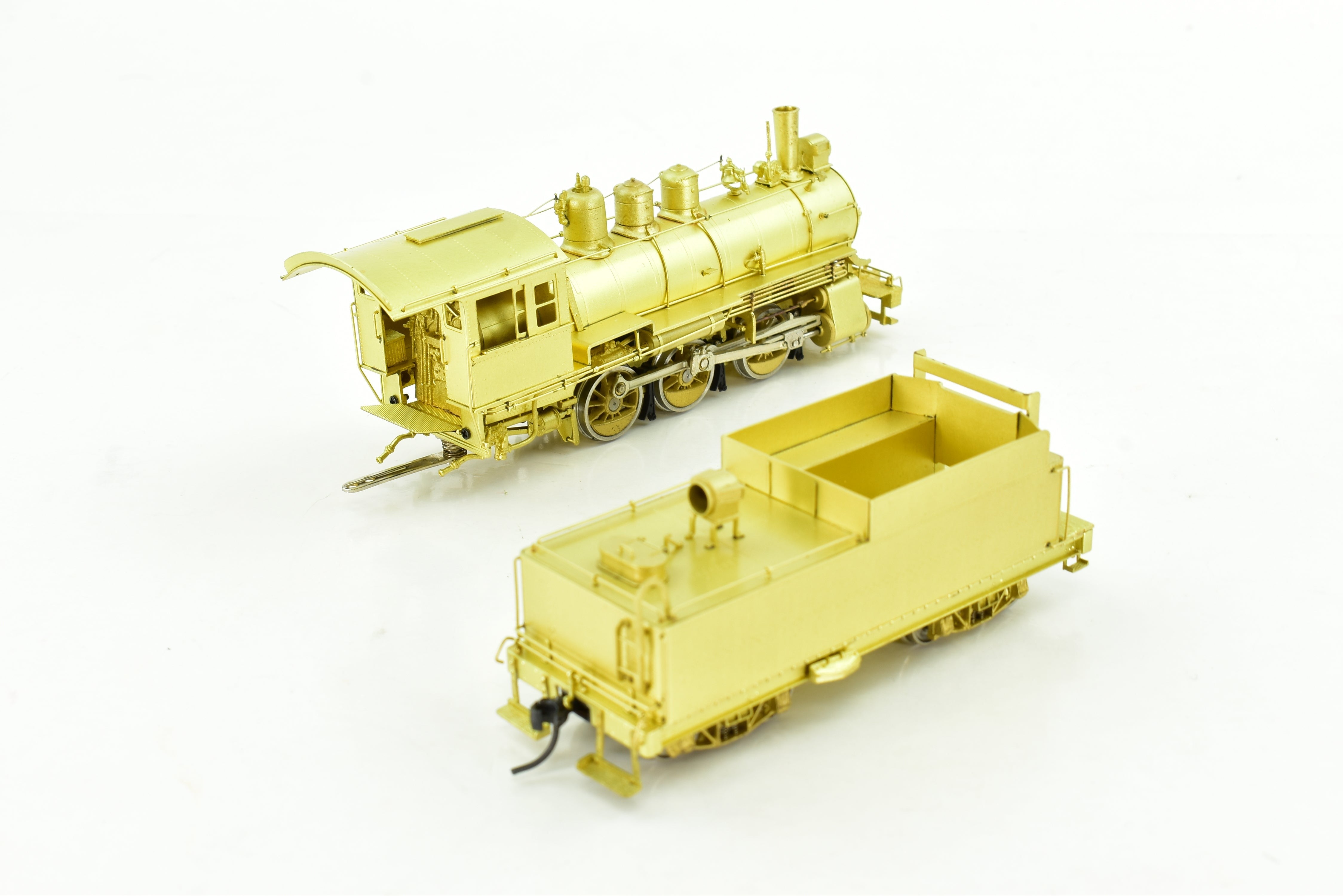 HO Scale Brass Model Train - Oriental Limited CB&Q - Burlington Route G - 8 0 - 6 - 0 Cross Compound Air Pump Replica