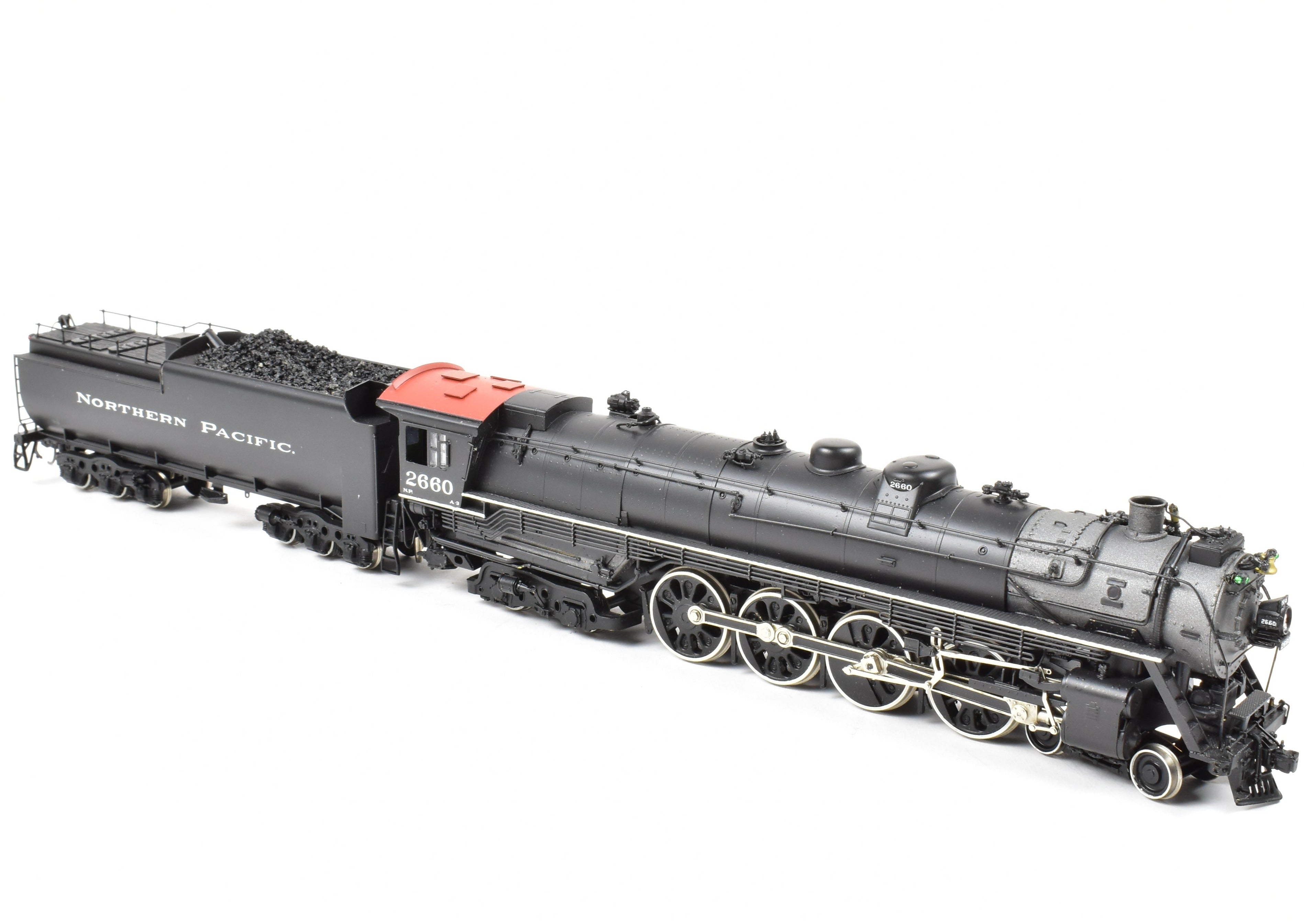 HO Scale Brass PFM - Fujiyama Northern Pacific 4-8-4 Class A-3 Pro-Painted Crown No. 2660
