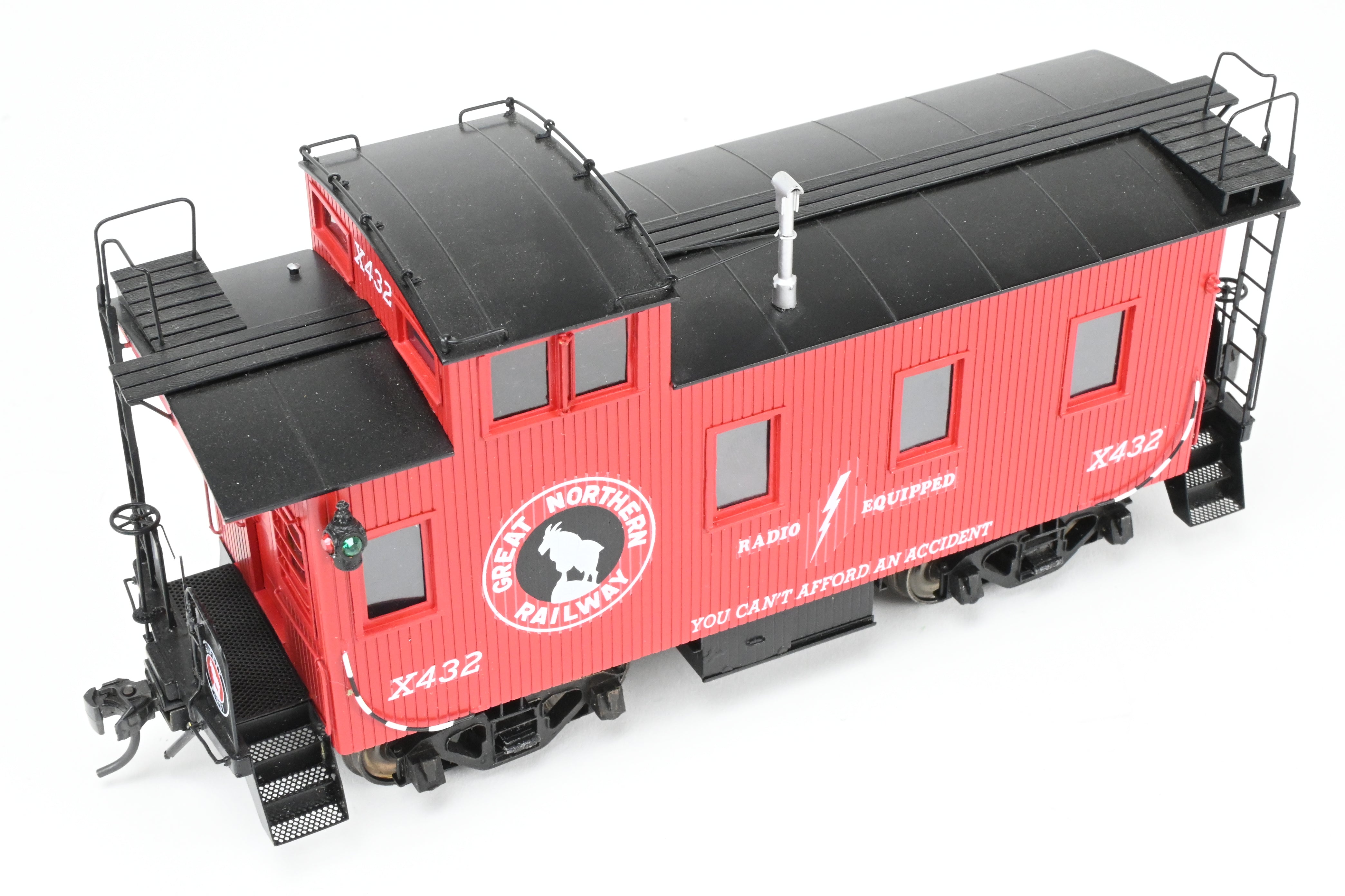 1987 Collector's Edition Great Northern Wood Caboose FP #X432 by Beaver Creek Model Co.
