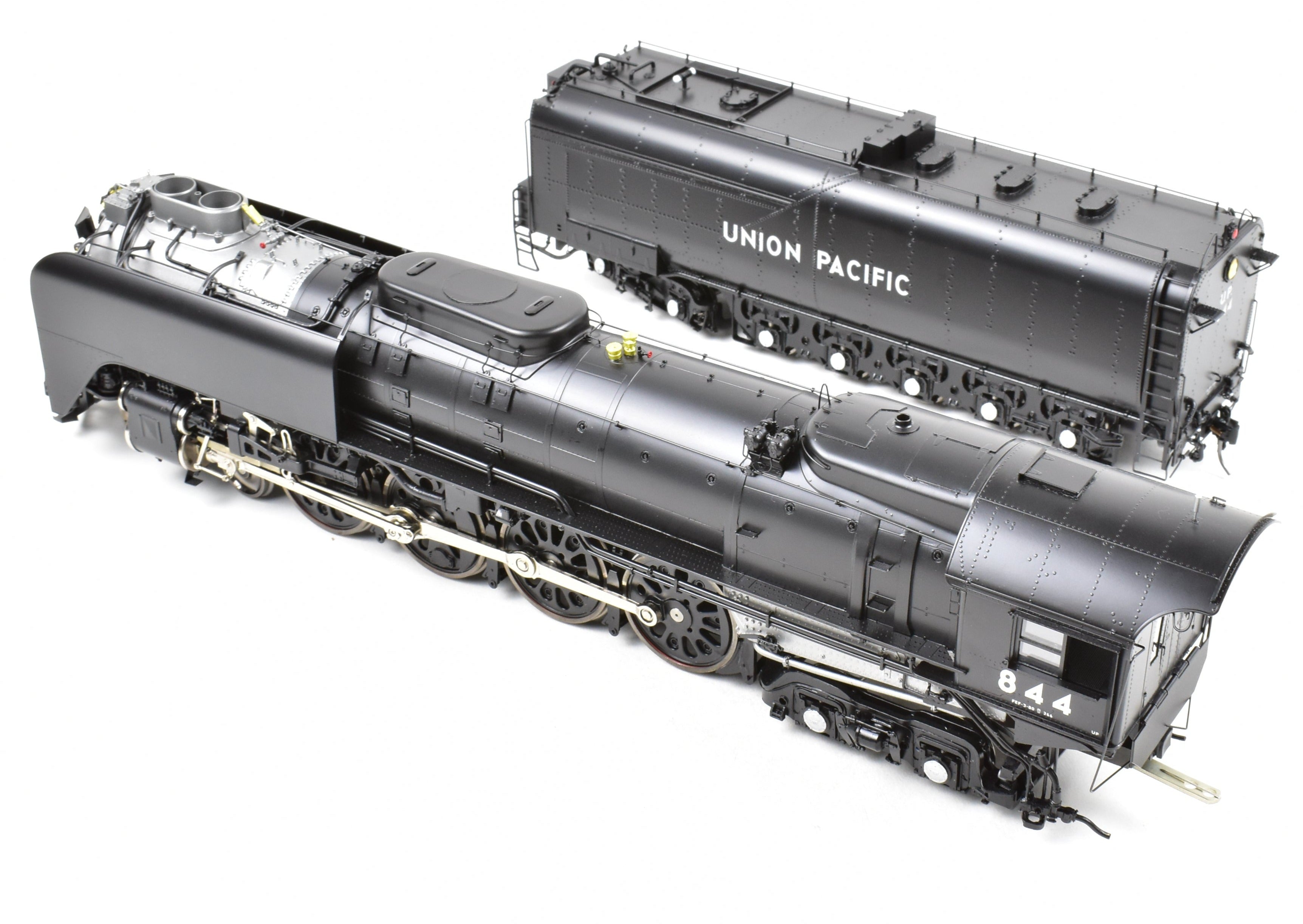 O Scale Model Train - Overland Models, Inc. Union Pacific FEF - 3 4 - 8 - 4 Steam Locomotive from the 1996 - 1997 Excursion Era
