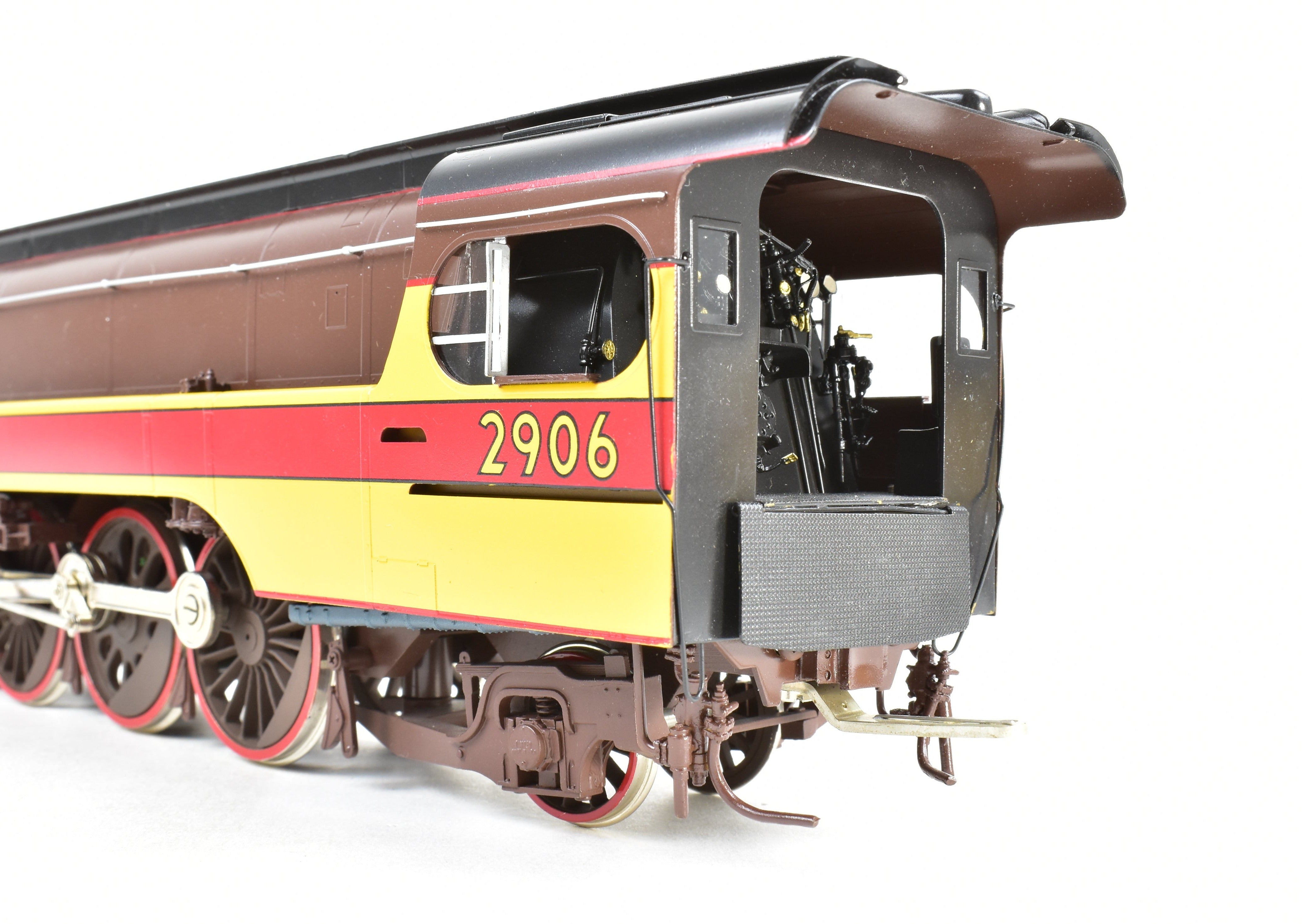 O Scale Brass Model Train - Overland Models, Inc. Union Pacific 2906 4-6-2 Streamlined Forty-Niner Factory Painted by OMI