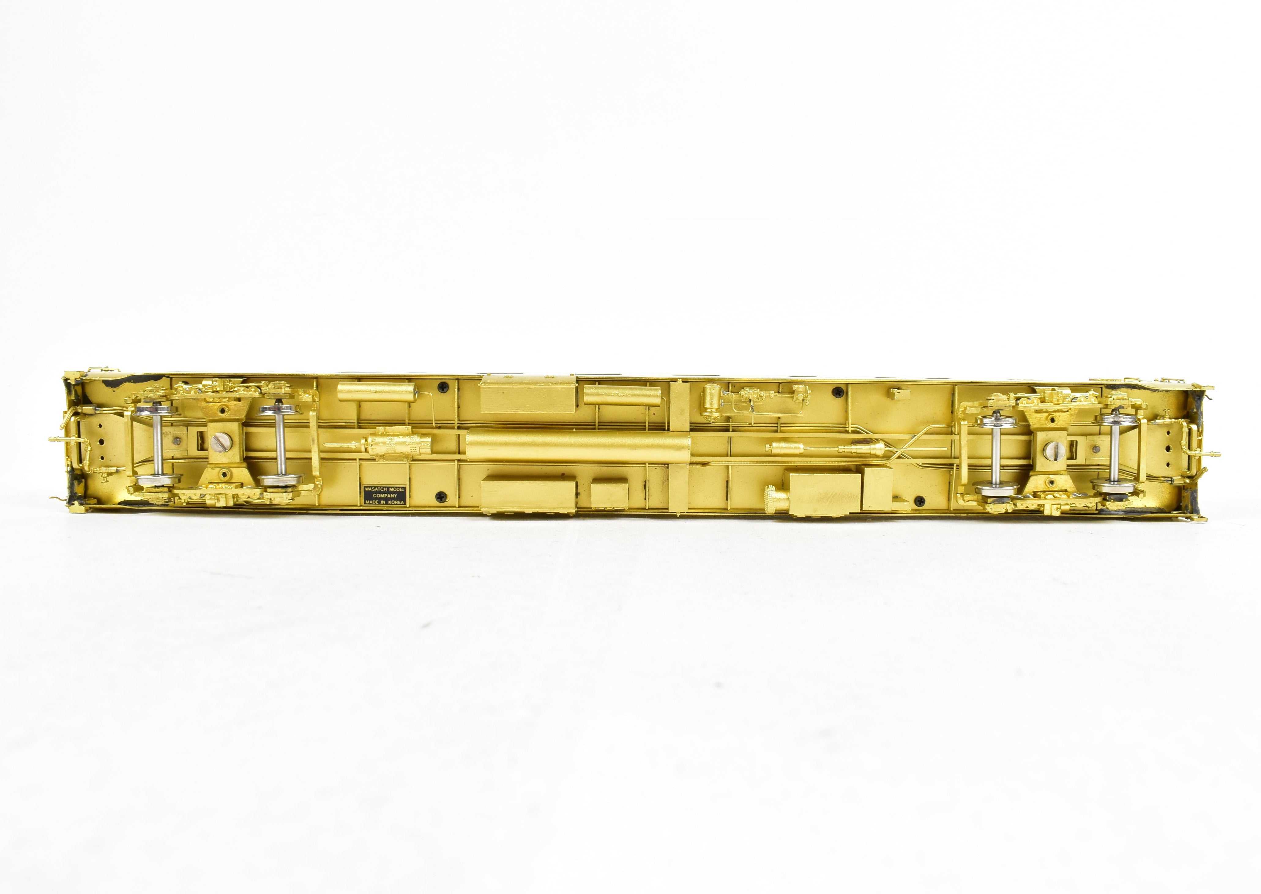 HO Brass Wasatch Model Co. ATSF Santa Fe Valley 4-6-6 Unpainted Sleeper
