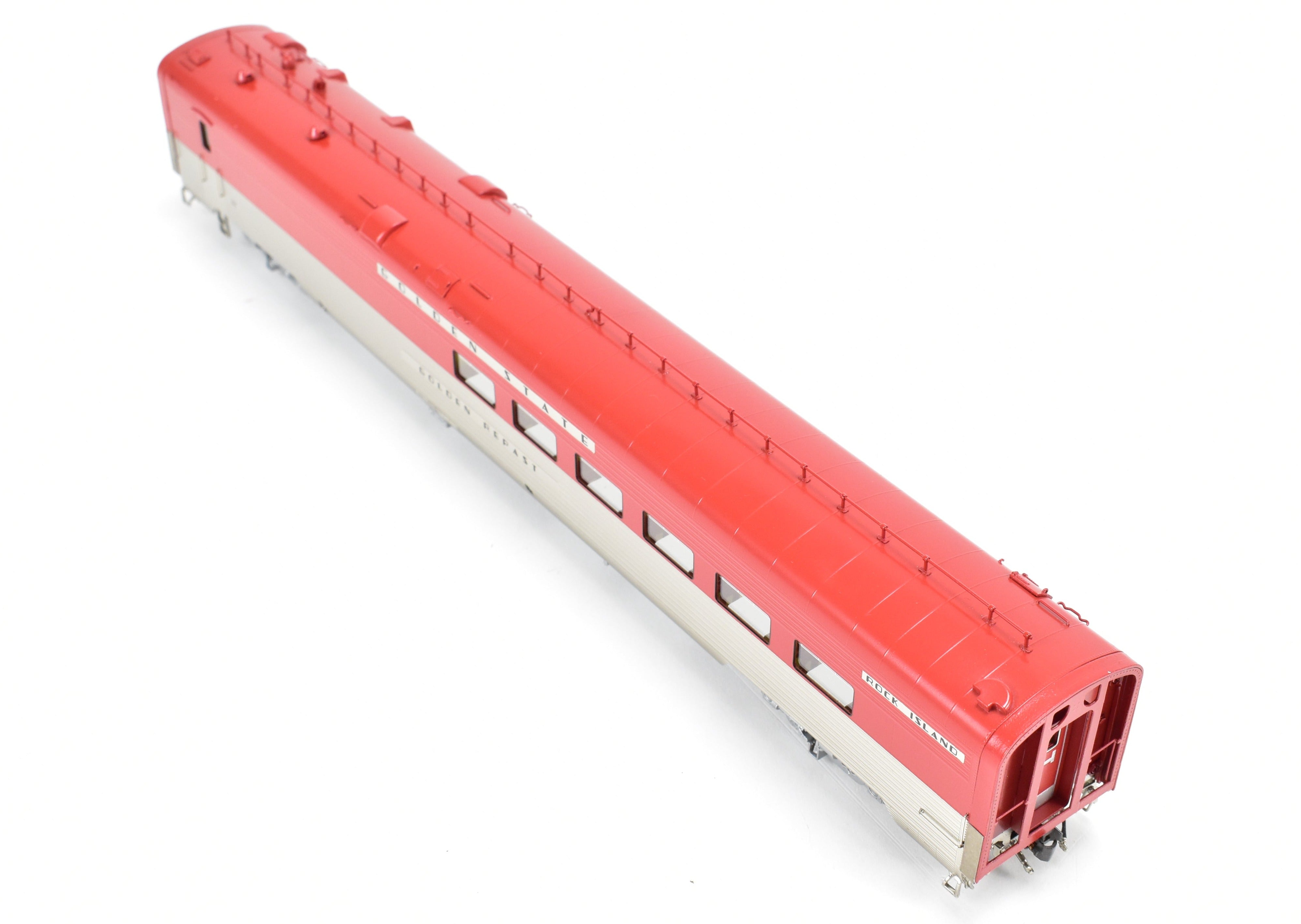 HO Scale Brass Challenger Imports CRI&P/SP 10-Car Passenger Train Set Factory Painted - Incomplete, Rock Island and Southern Pacific Golden State Edition