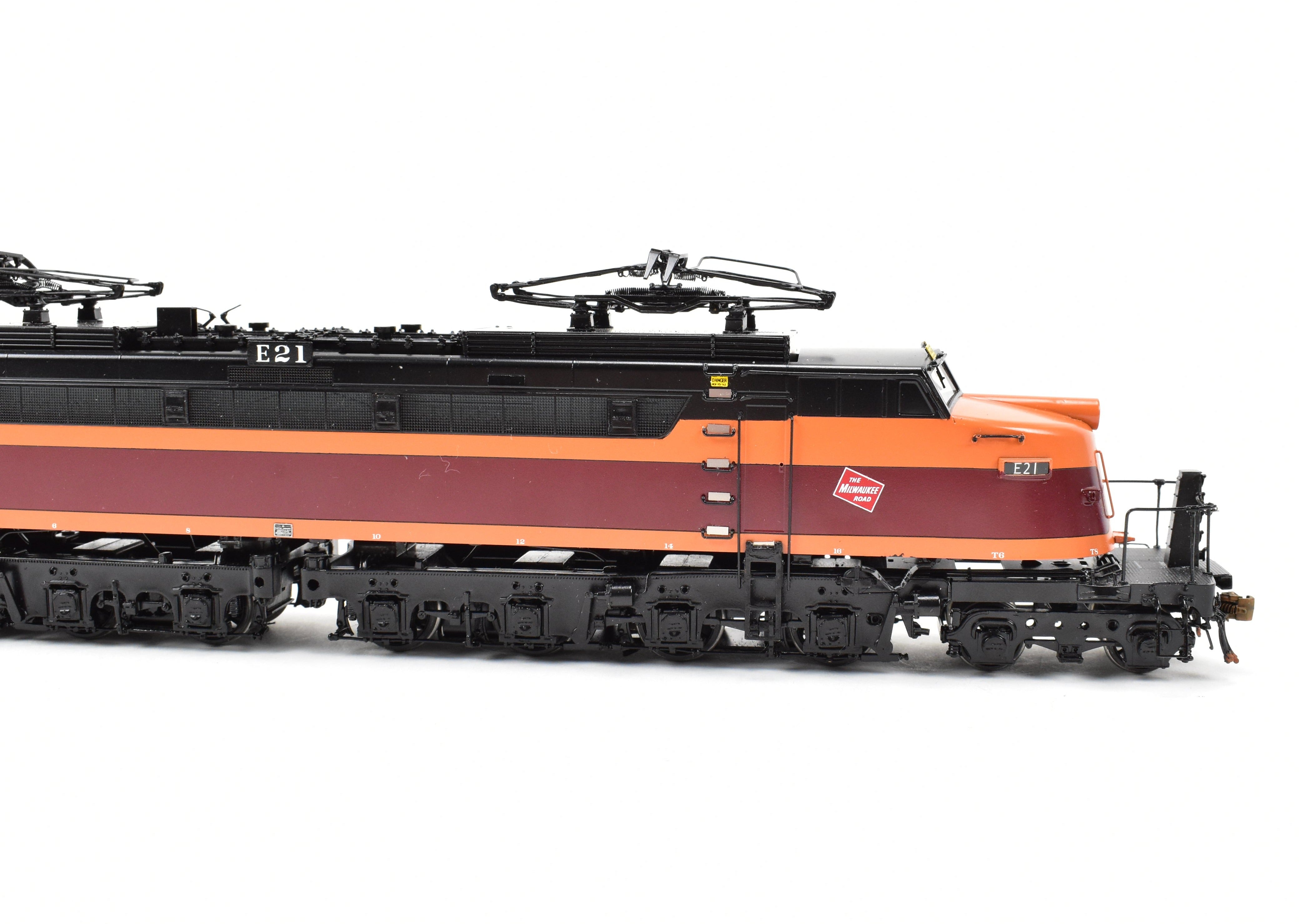 HO Scale Brass Precision Model Train - Precision Scale Co. MILW - Milwaukee Road EP - 4 Little Joe FP in 1960s Scheme No. E - 21